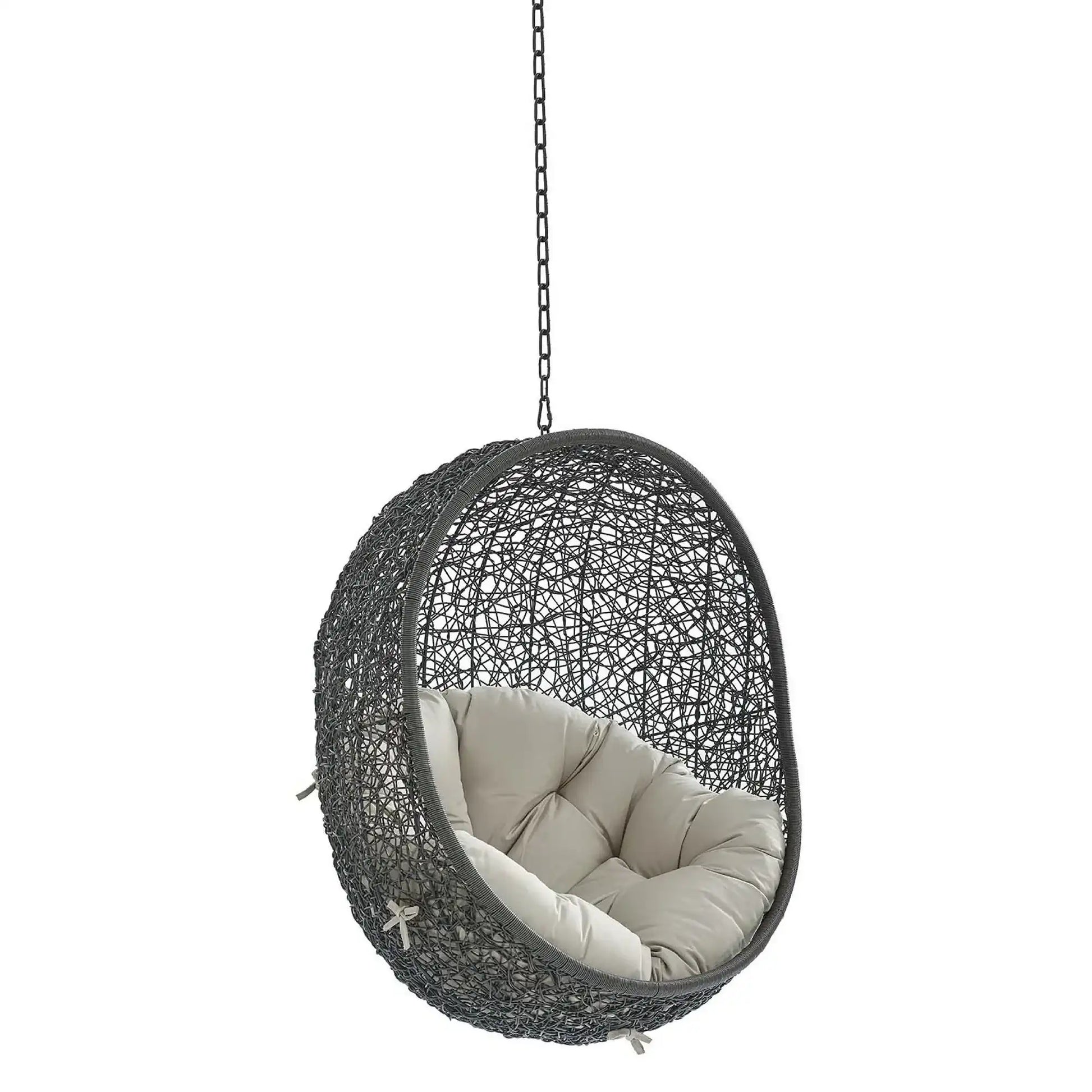 Hide Sunbrella� Fabric Swing Outdoor Patio Lounge Chair Without Stand by Modway - Best Buy Furniture
