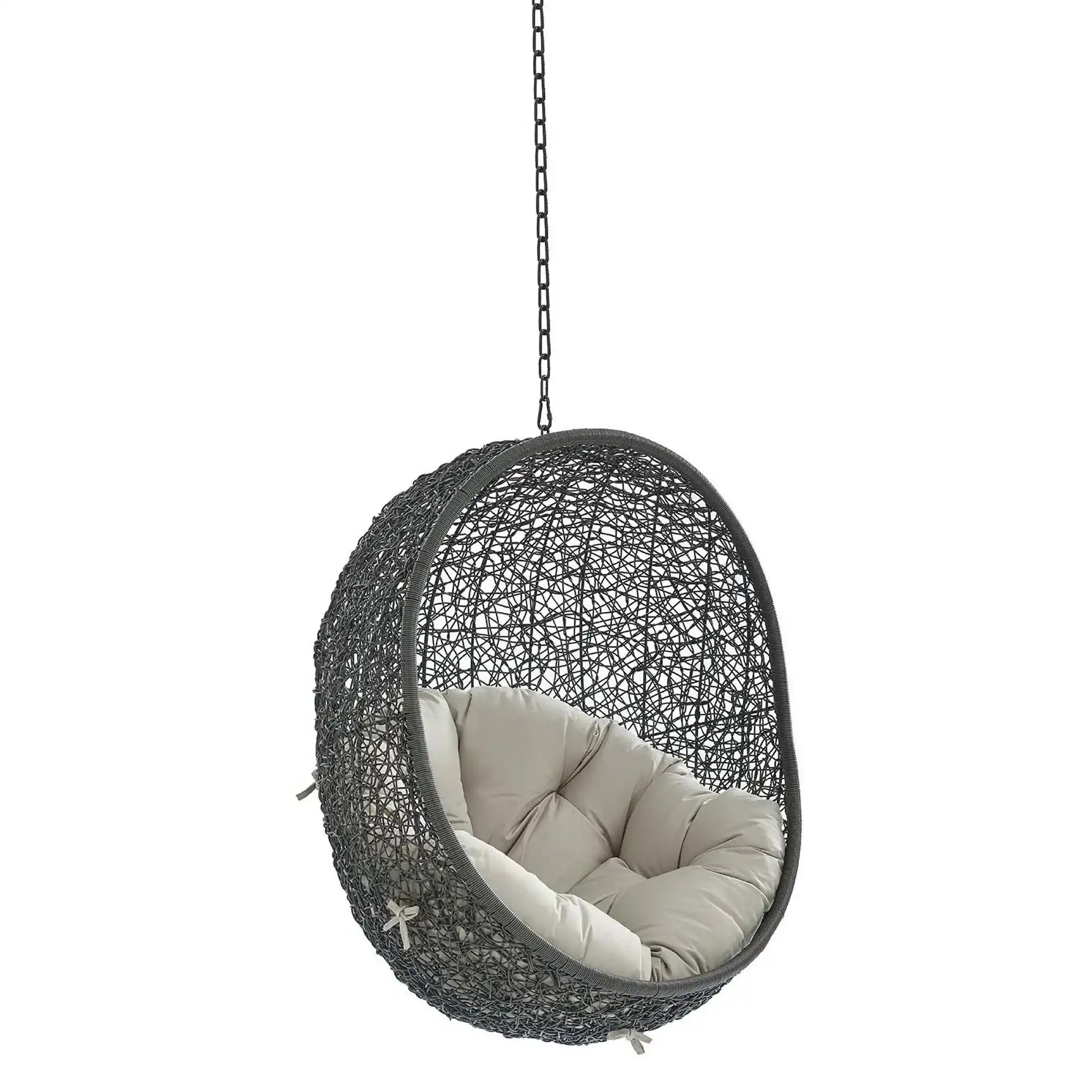 Hide Sunbrella� Fabric Swing Outdoor Patio Lounge Chair Without Stand by Modway - Best Buy Furniture