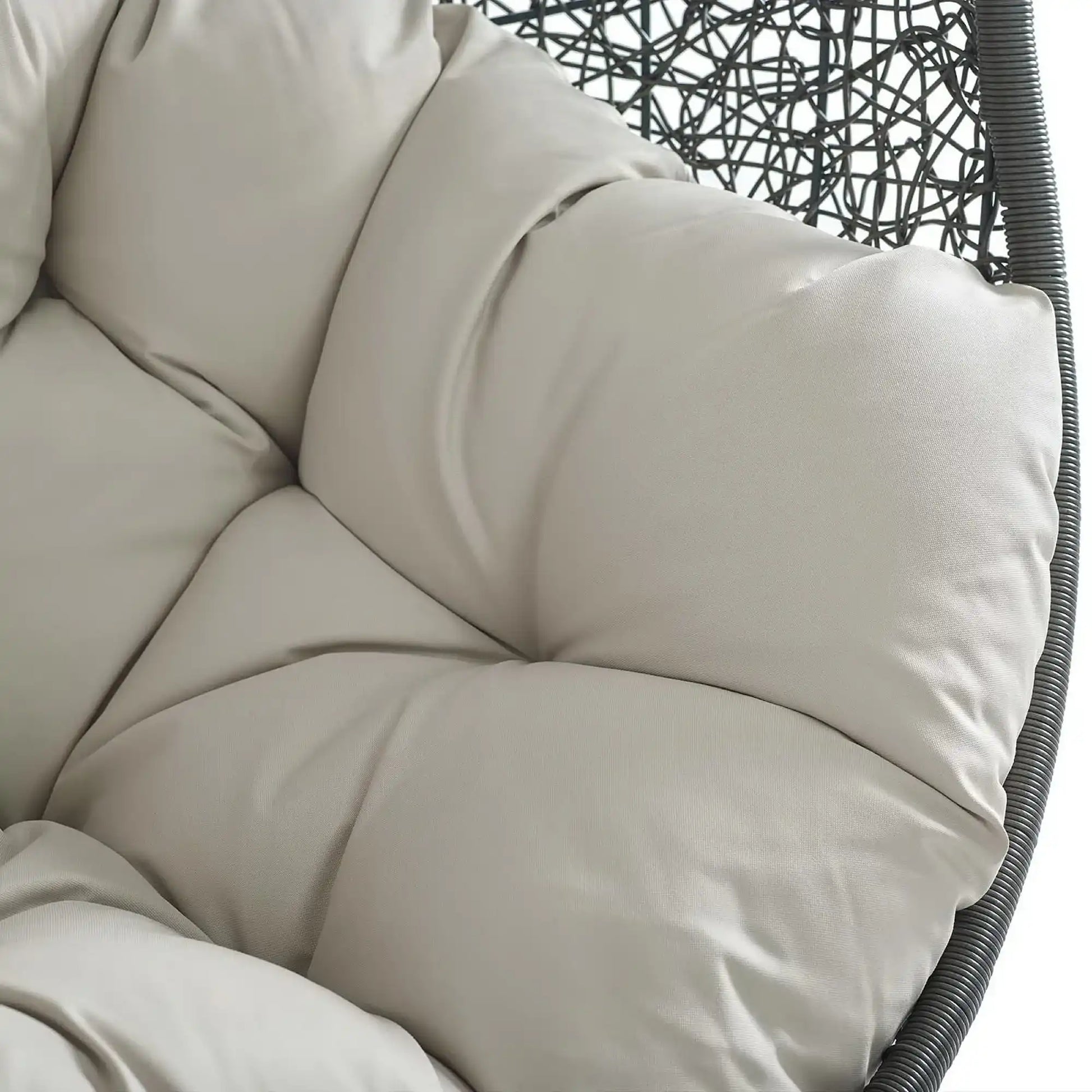 Hide Sunbrella� Fabric Swing Outdoor Patio Lounge Chair Without Stand by Modway - Best Buy Furniture