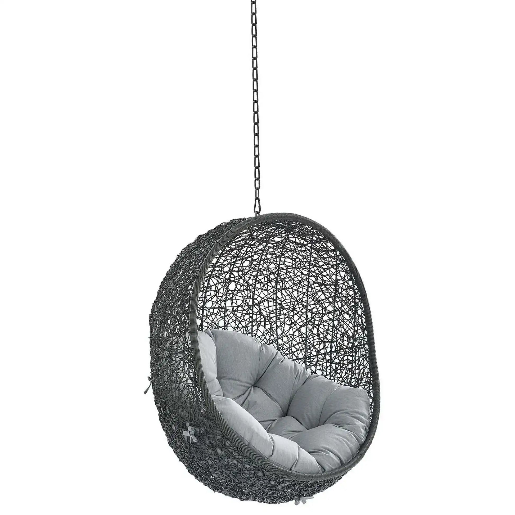 Hide Sunbrella� Fabric Swing Outdoor Patio Lounge Chair Without Stand by Modway - Best Buy Furniture