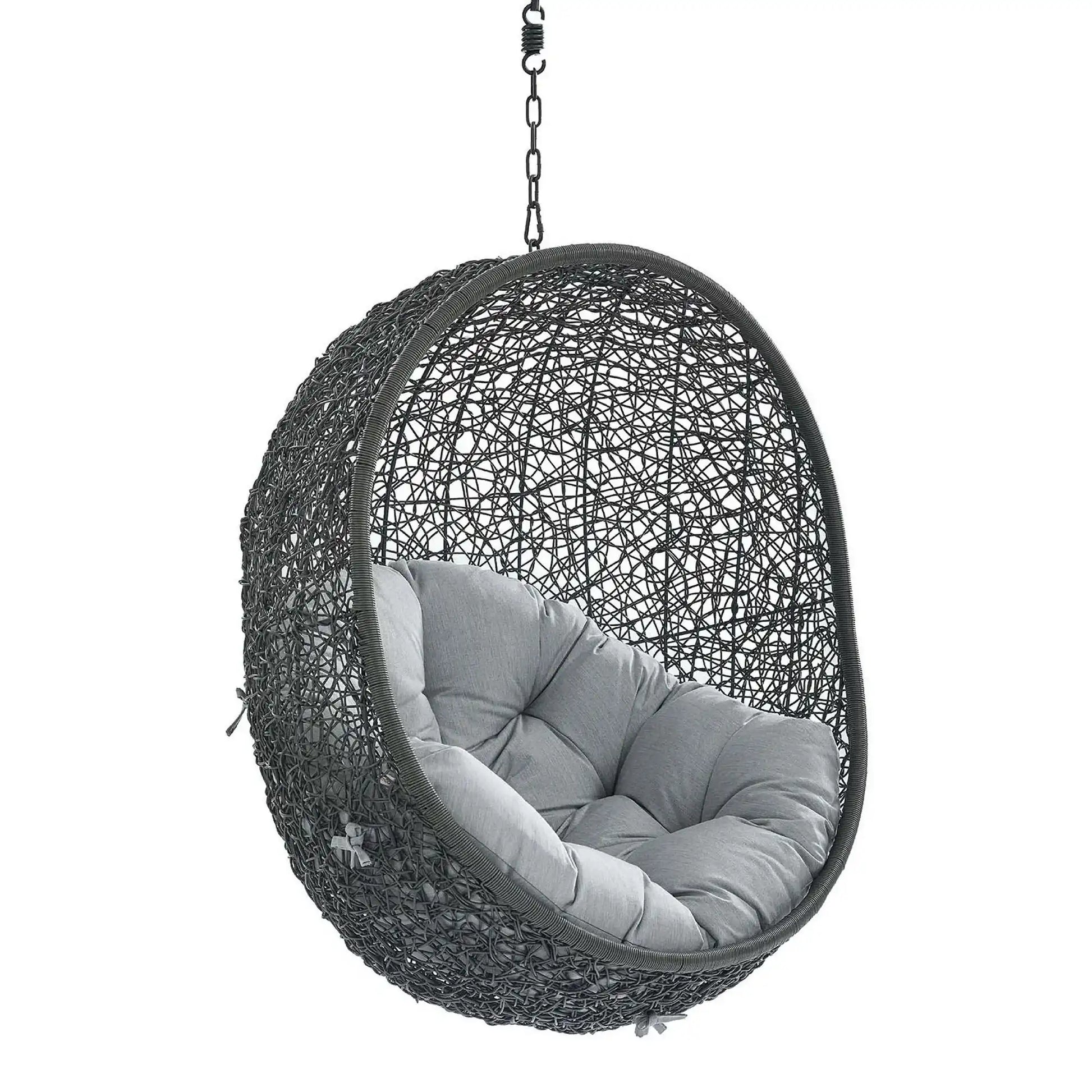 Hide Sunbrella� Fabric Swing Outdoor Patio Lounge Chair Without Stand by Modway - Best Buy Furniture