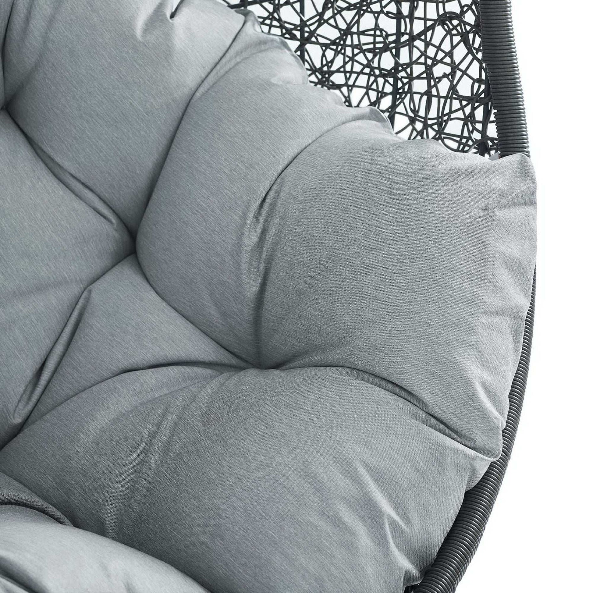 Hide Sunbrella� Fabric Swing Outdoor Patio Lounge Chair Without Stand by Modway - Best Buy Furniture