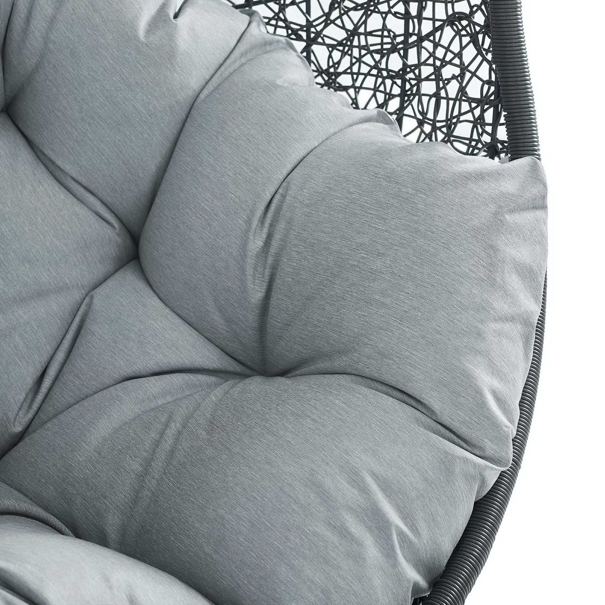 Hide Sunbrella� Fabric Swing Outdoor Patio Lounge Chair Without Stand by Modway - Best Buy Furniture