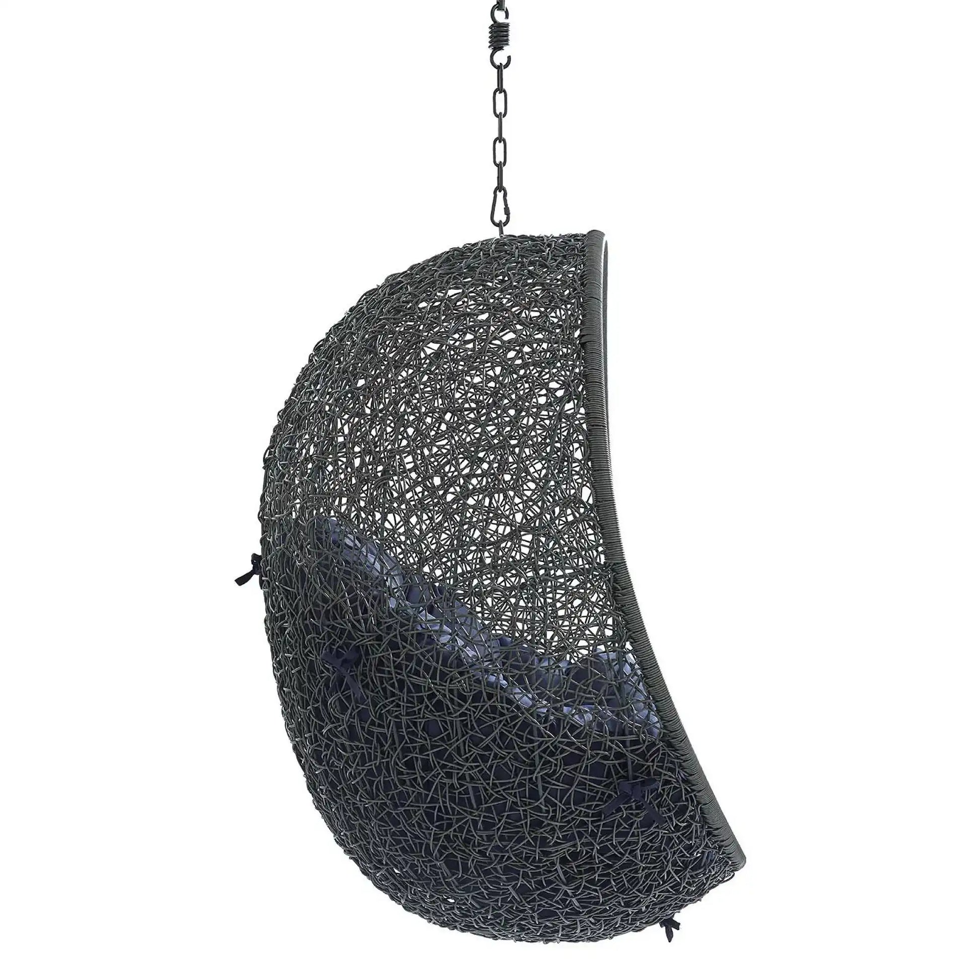 Hide Sunbrella� Fabric Swing Outdoor Patio Lounge Chair Without Stand by Modway - Best Buy Furniture