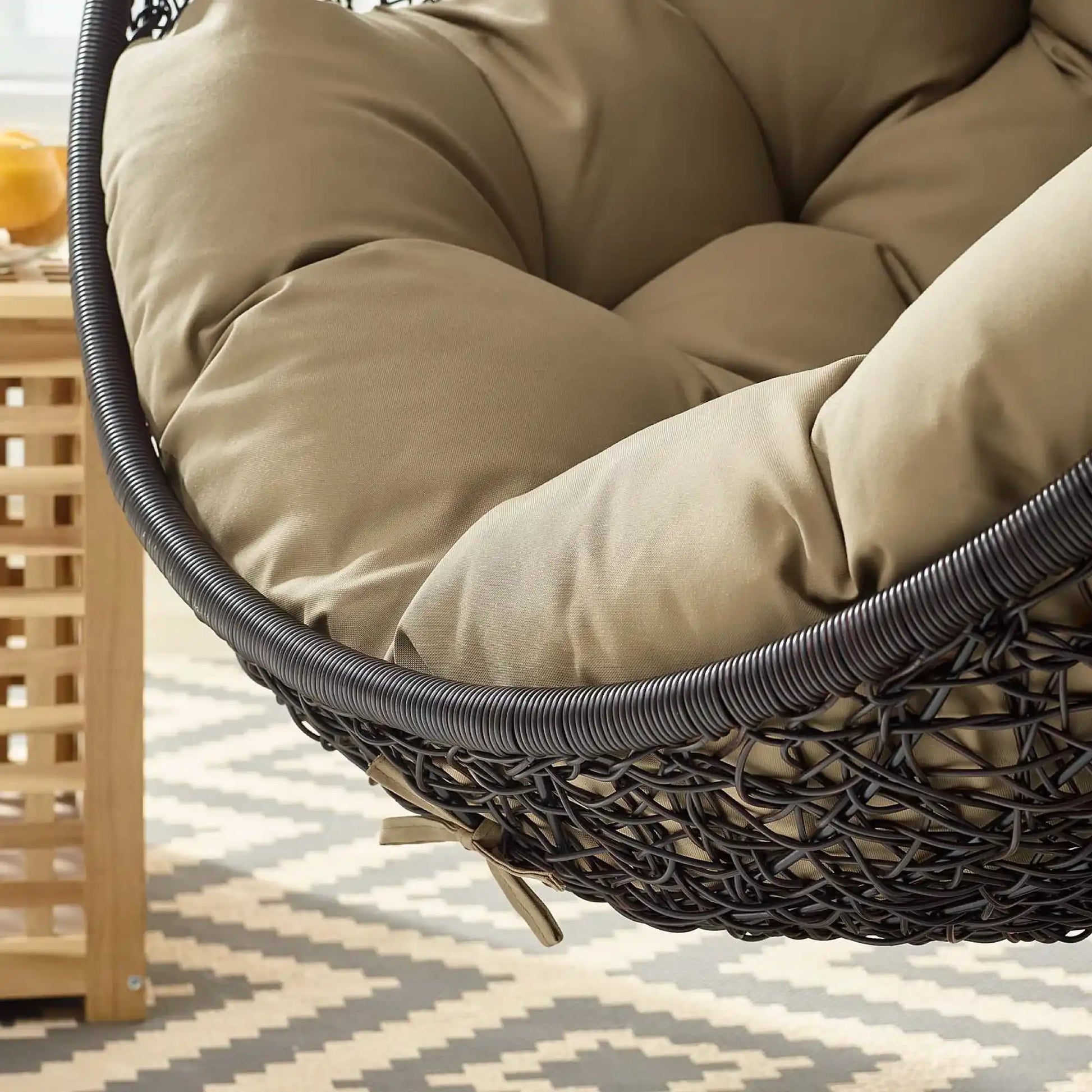 Encase Swing Outdoor Patio Lounge Chair Without Stand by Modway - Best Buy Furniture