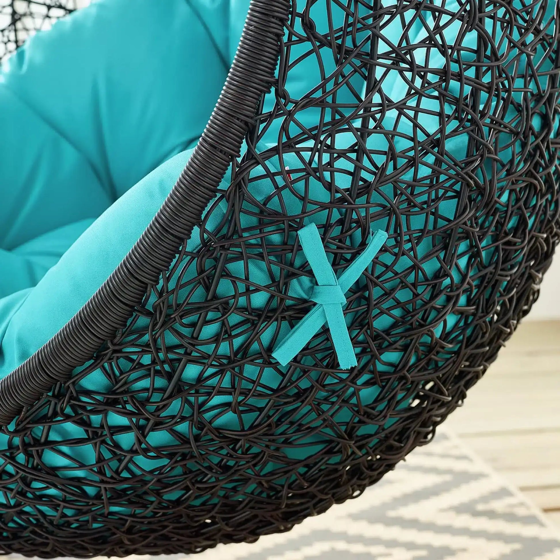 Encase Swing Outdoor Patio Lounge Chair Without Stand by Modway - Best Buy Furniture
