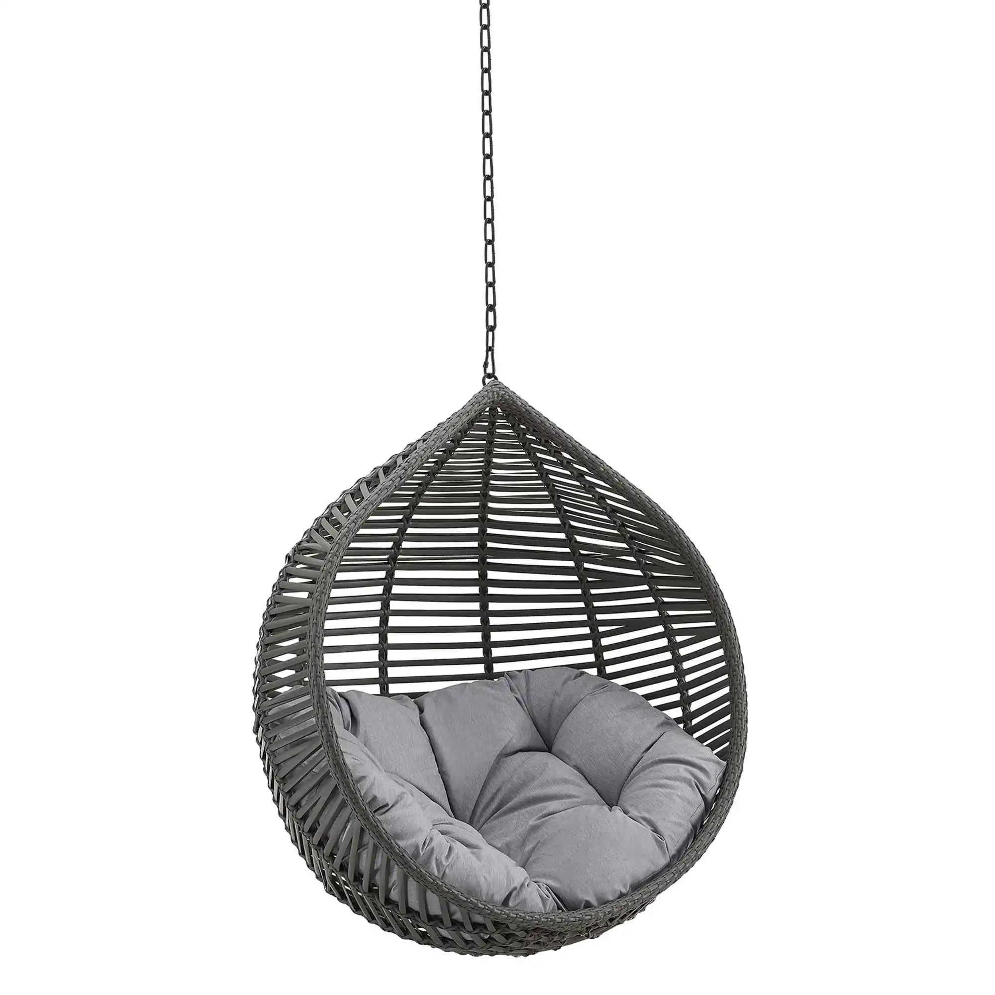 Garner Teardrop Outdoor Patio Swing Chair Without Stand by Modway - Best Buy Furniture