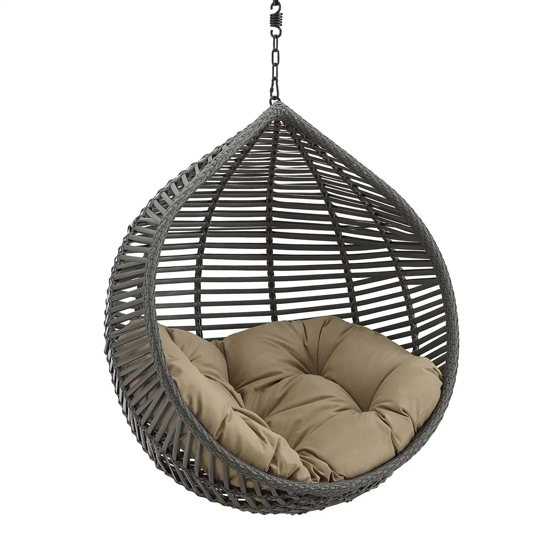 Garner Teardrop Outdoor Patio Swing Chair Without Stand by Modway - Best Buy Furniture