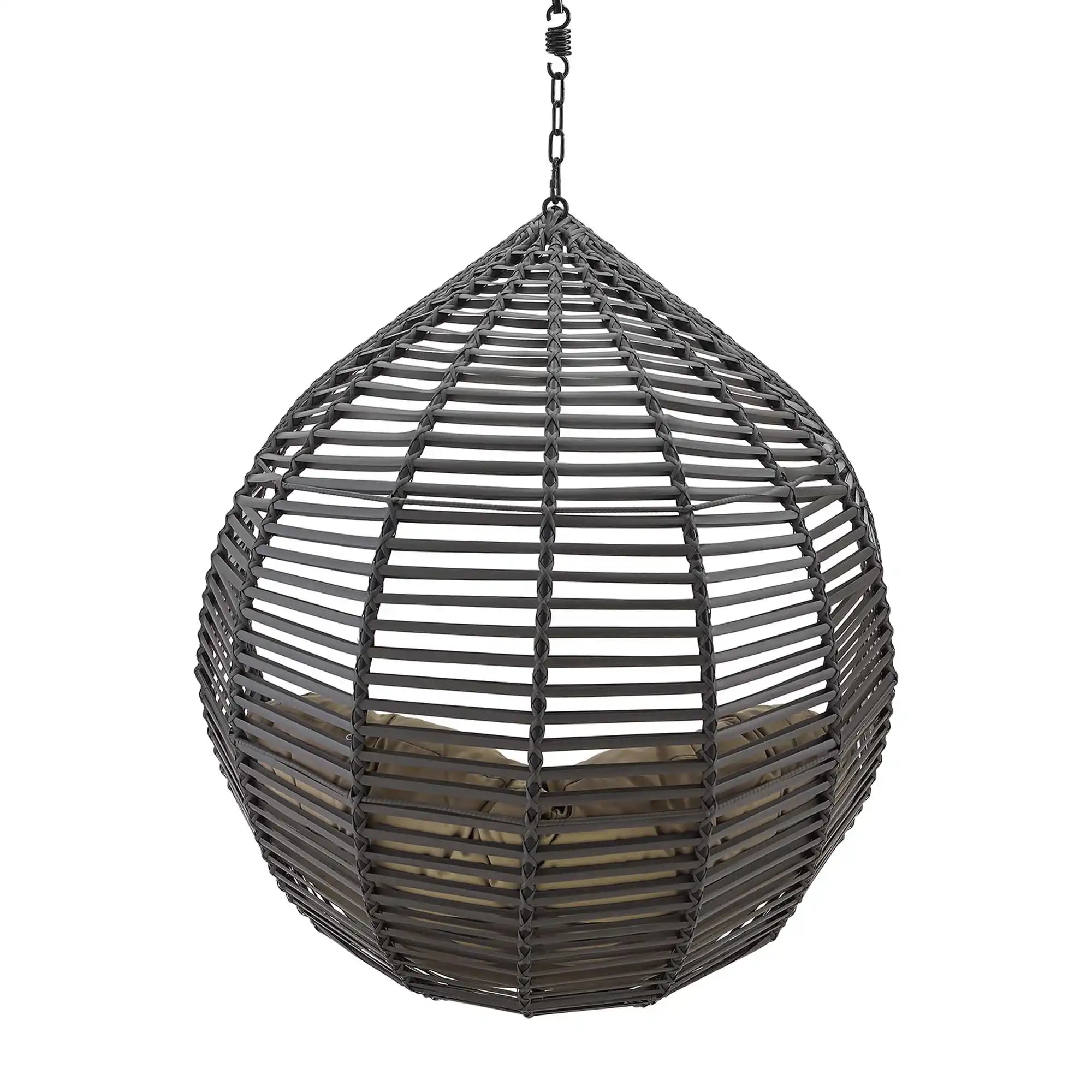 Garner Teardrop Outdoor Patio Swing Chair Without Stand by Modway - Best Buy Furniture