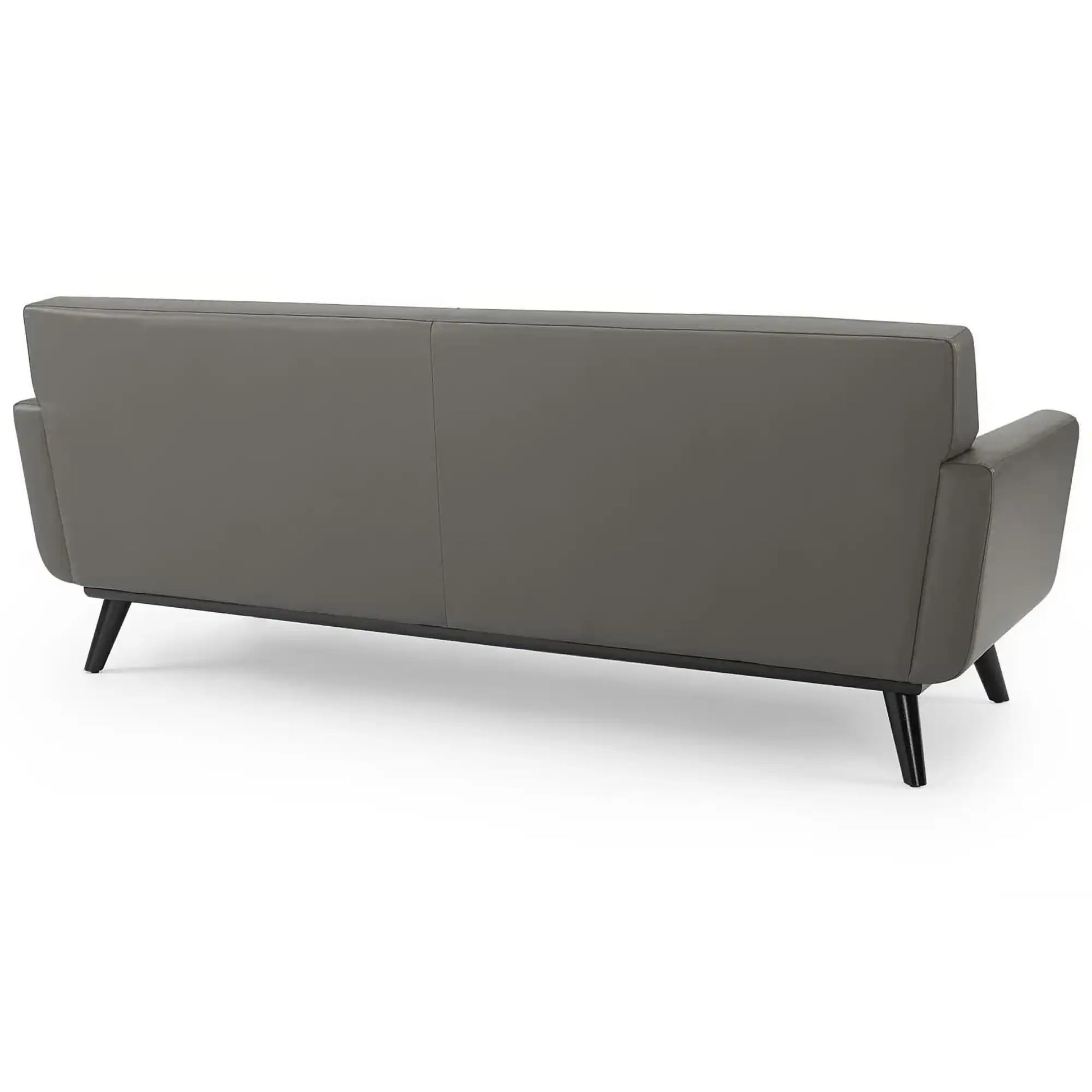 Engage Top-Grain Leather Living Room Lounge Sofa by Modway - Best Buy Furniture