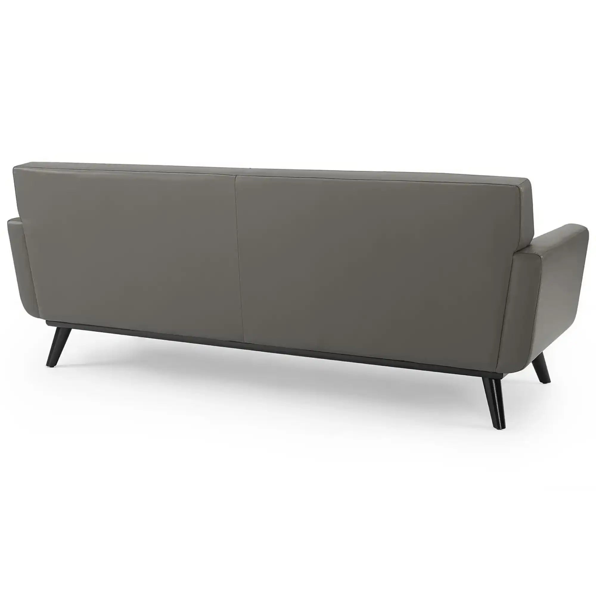 Engage Top-Grain Leather Living Room Lounge Sofa by Modway - Best Buy Furniture