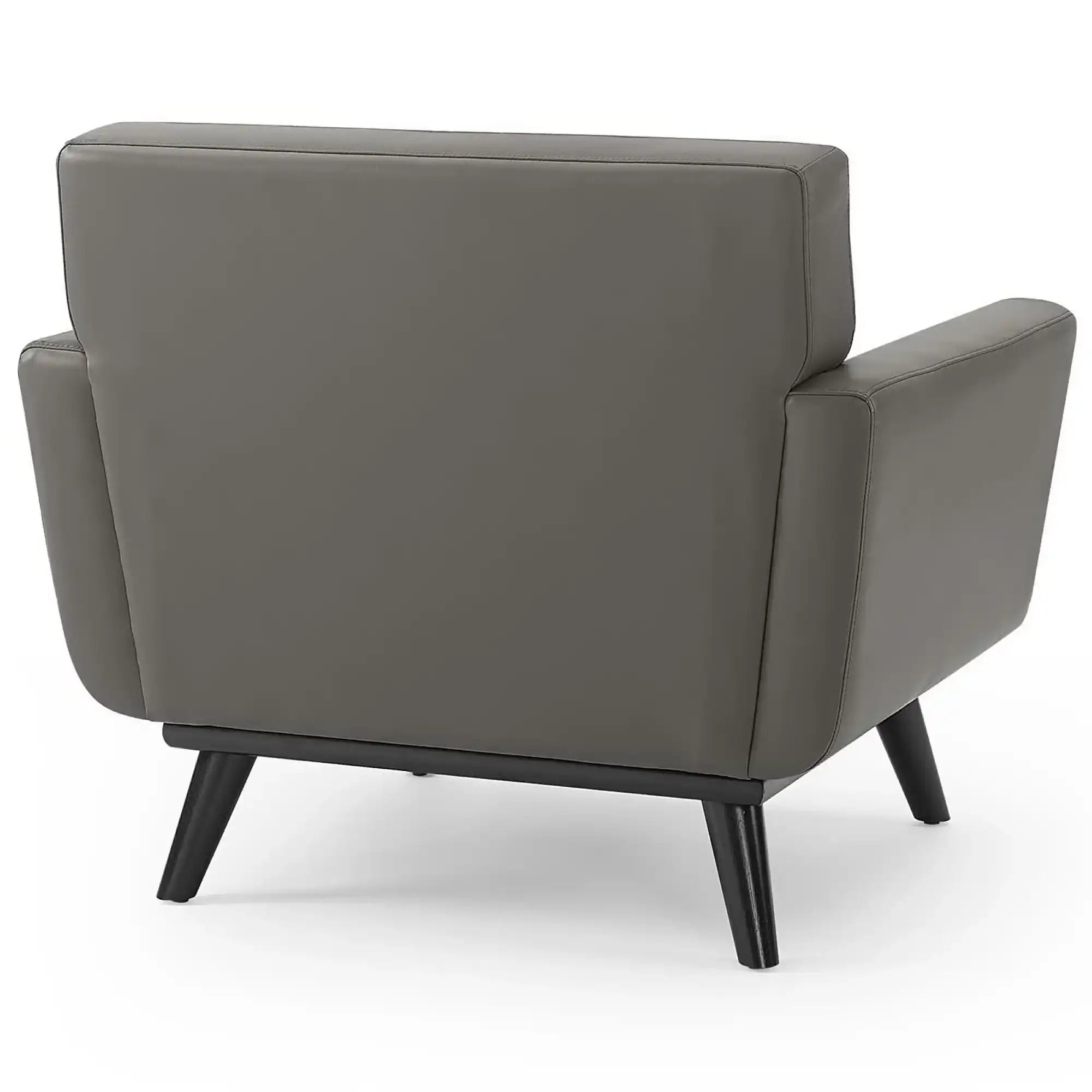 Engage Top-Grain Leather Living Room Lounge Accent Armchair by Modway - Best Buy Furniture