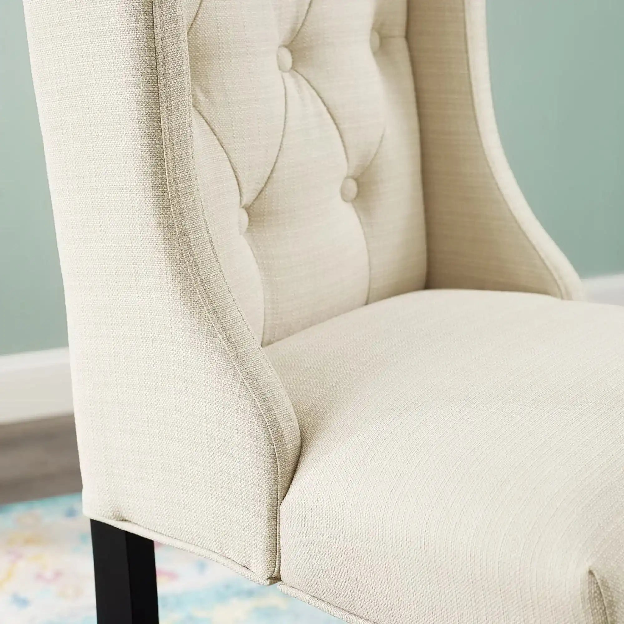 Baronet Tufted Button Upholstered Fabric Counter Stool by Modway - Best Buy Furniture