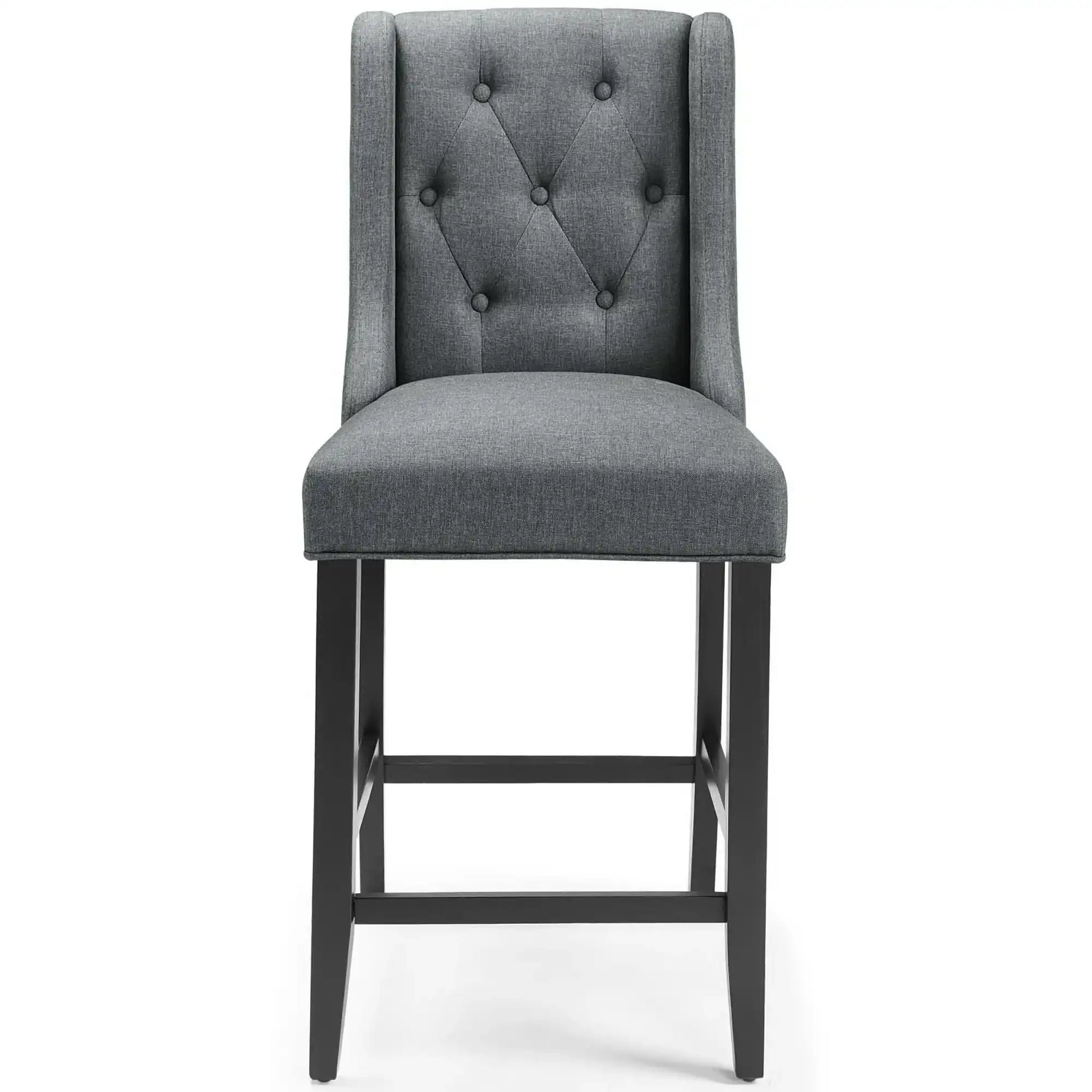 Baronet Tufted Button Upholstered Fabric Counter Stool by Modway - Best Buy Furniture