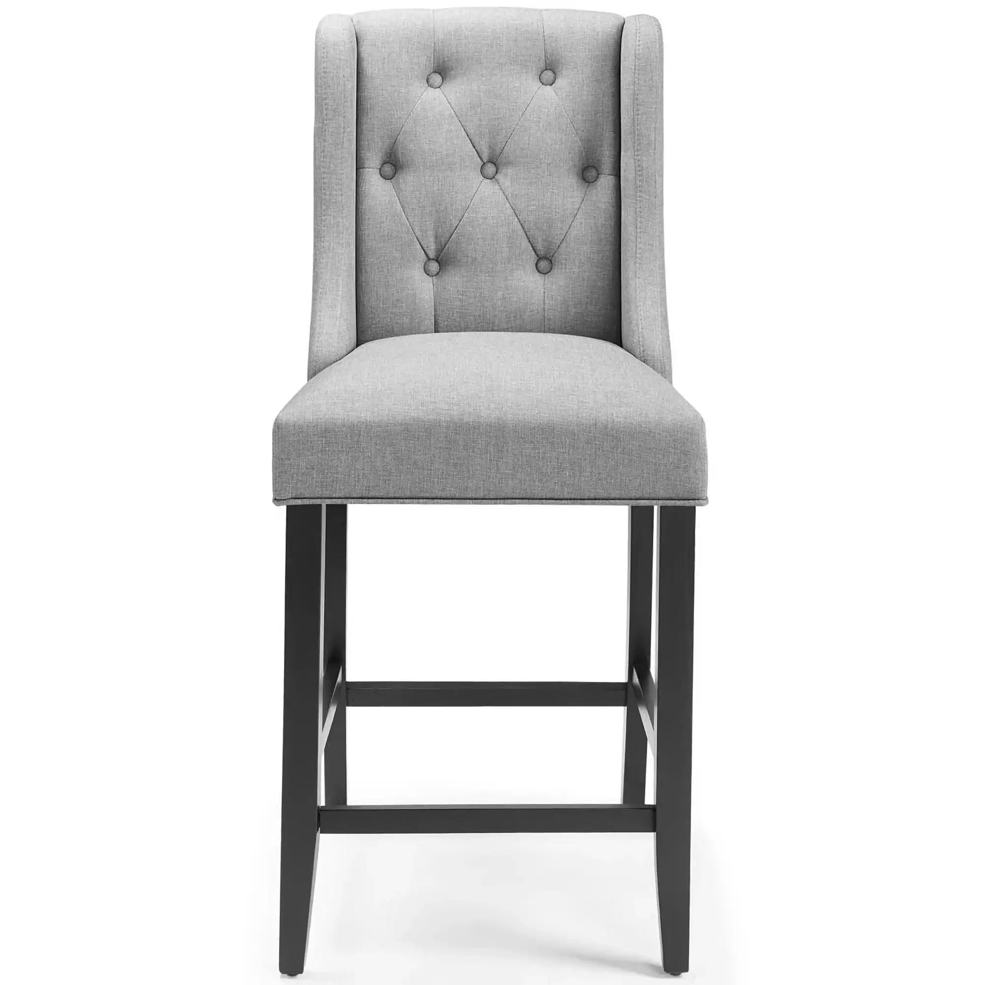 Baronet Tufted Button Upholstered Fabric Counter Stool by Modway - Best Buy Furniture