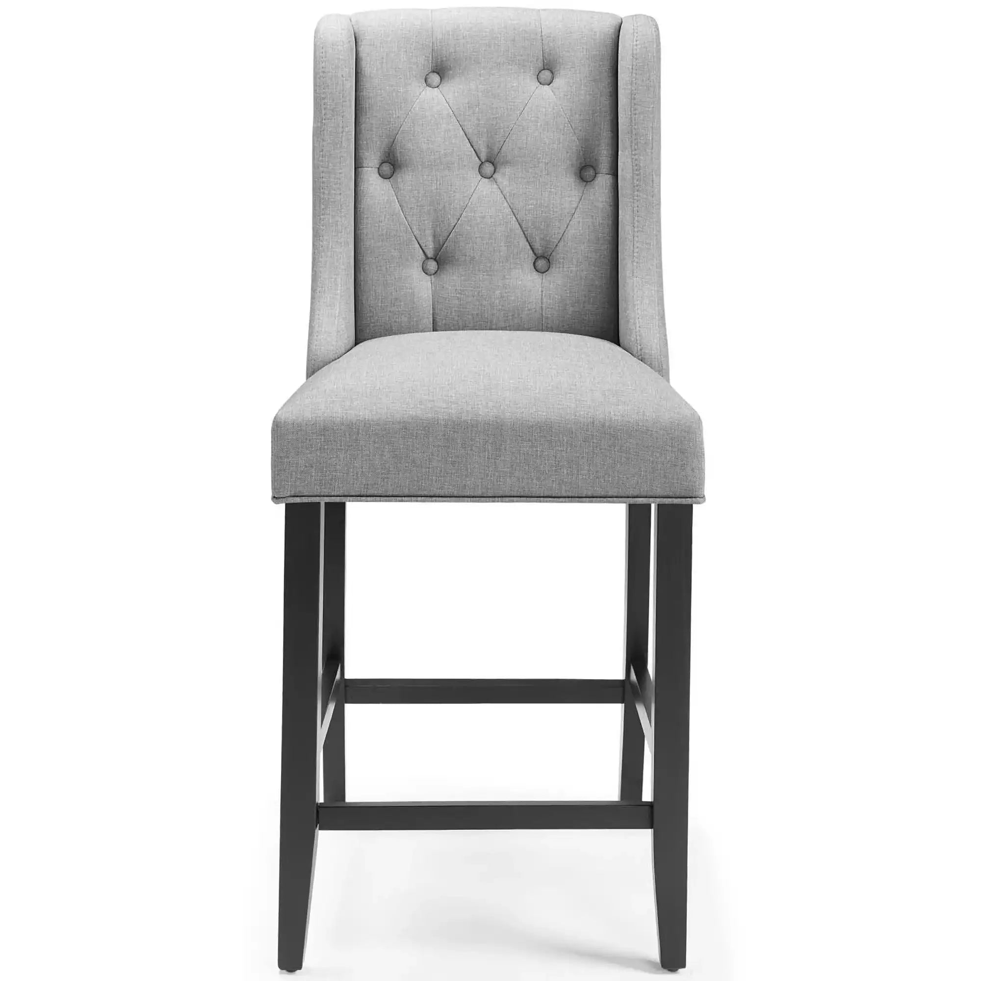 Baronet Tufted Button Upholstered Fabric Counter Stool by Modway - Best Buy Furniture