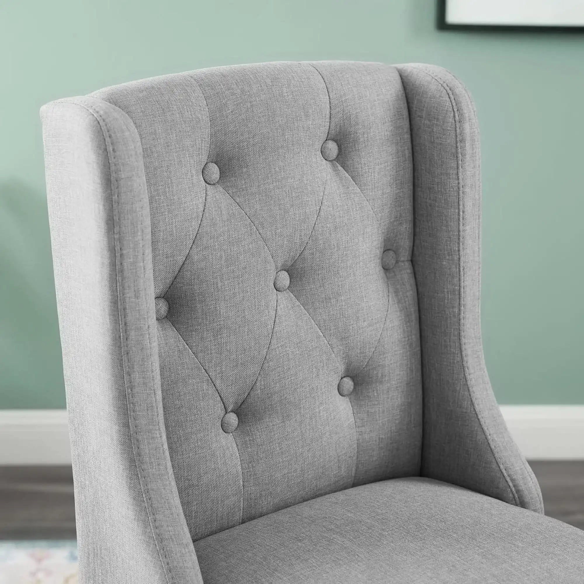 Baronet Tufted Button Upholstered Fabric Counter Stool by Modway - Best Buy Furniture