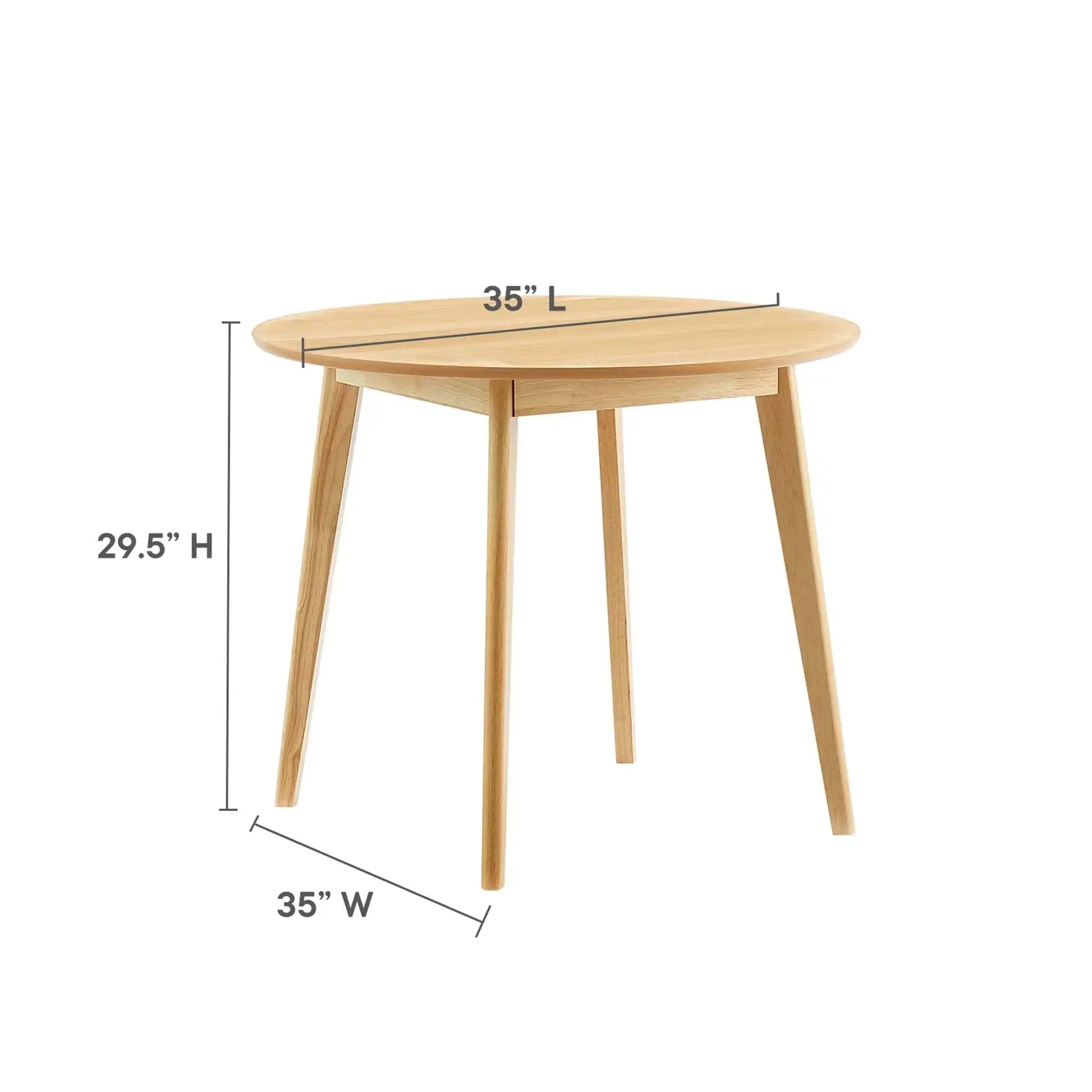 Vision 35" Round Dining Table by Modway - Best Buy Furniture