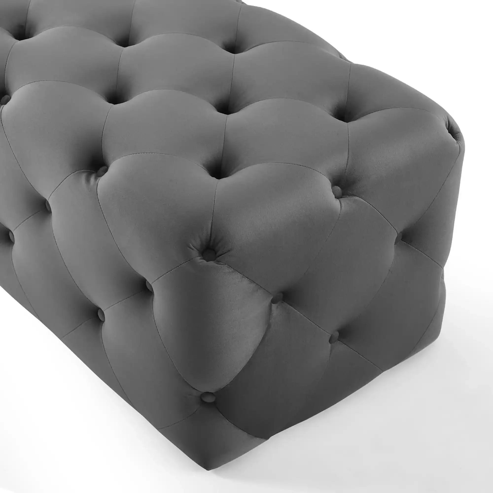 Amour 72" Tufted Button Entryway Performance Velvet Bench by Modway - Best Buy Furniture