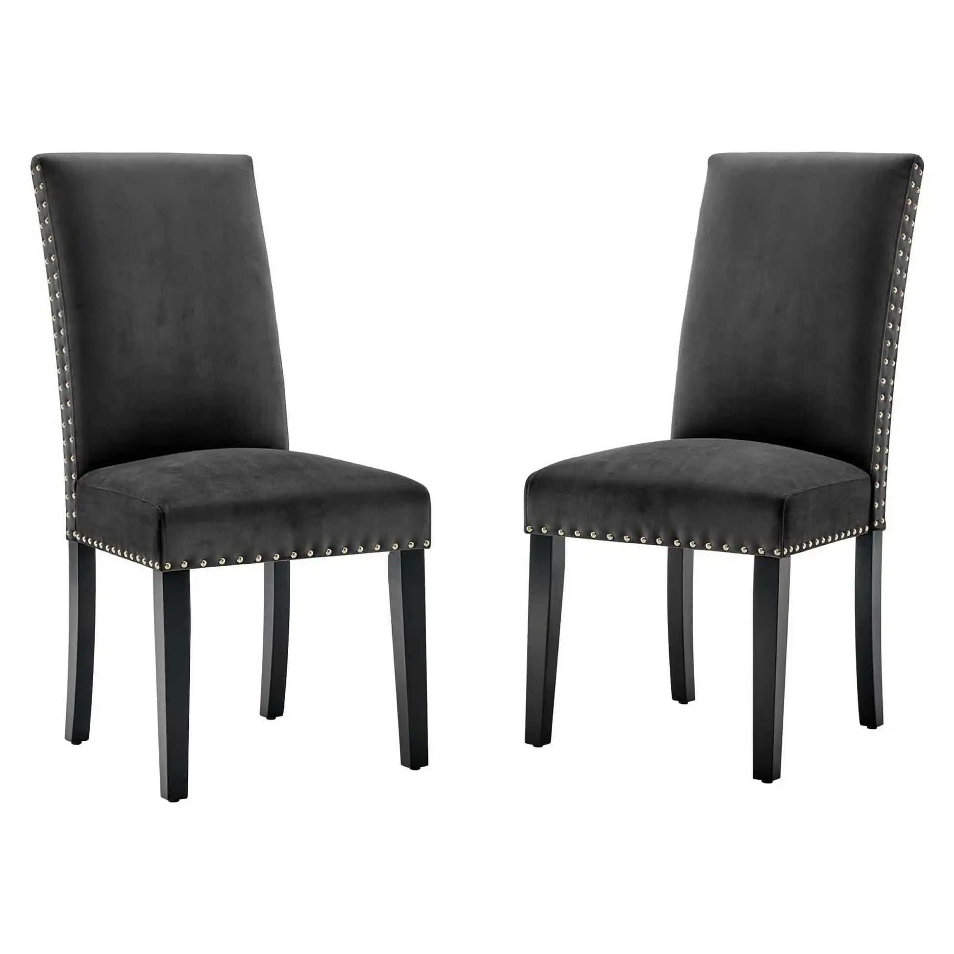Parcel Performance Velvet Dining Side Chairs Set of 2 by Modway - Best Buy Furniture