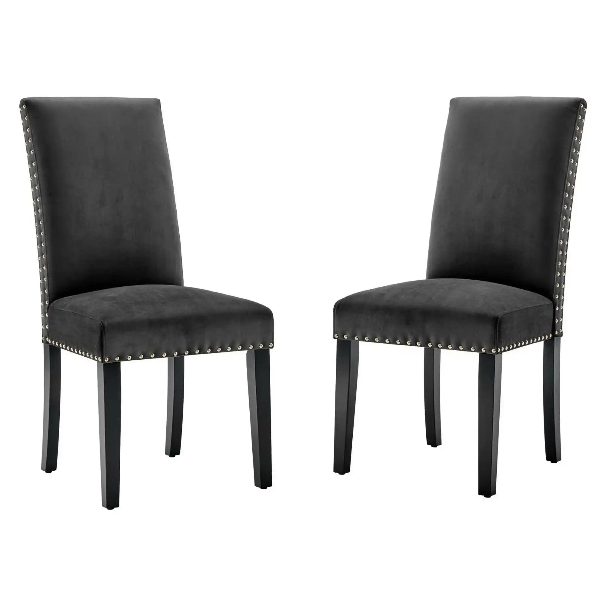Parcel Performance Velvet Dining Side Chairs Set of 2 by Modway - Best Buy Furniture