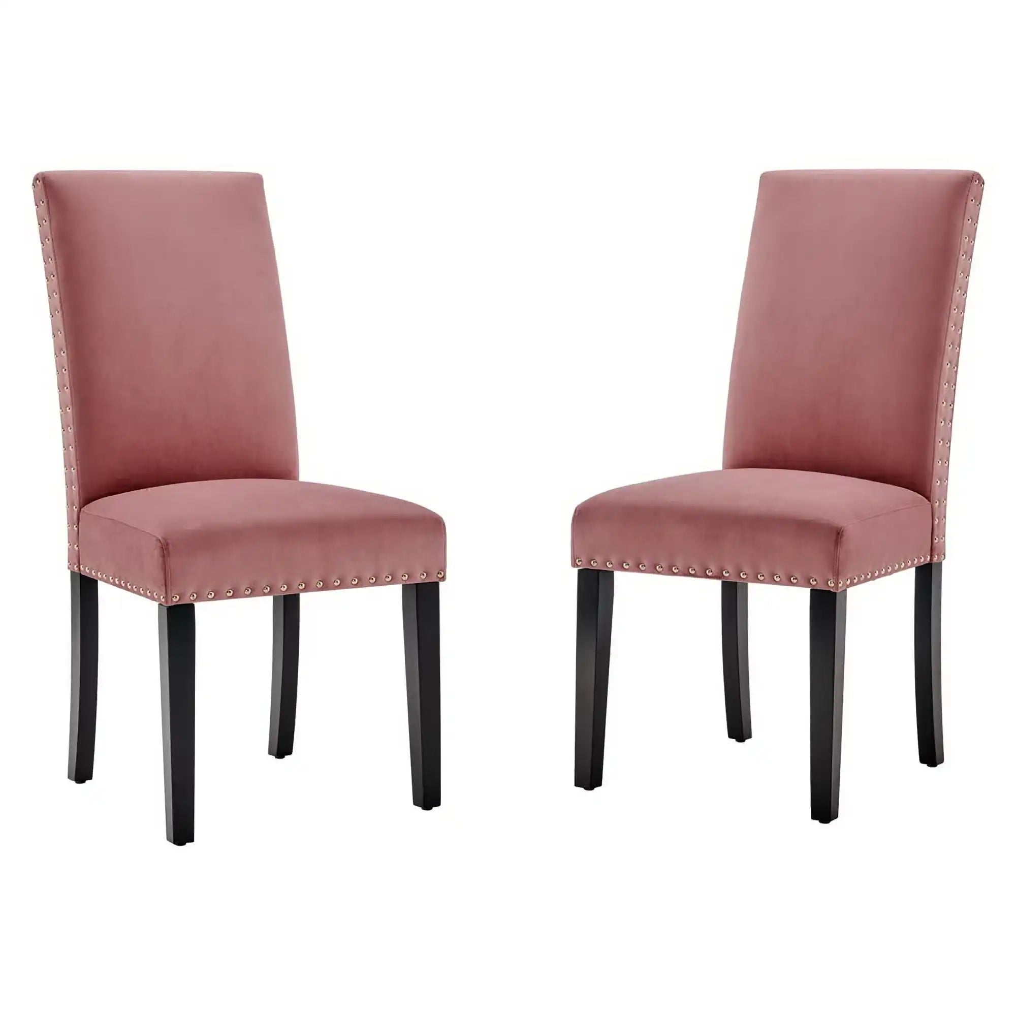 Parcel Performance Velvet Dining Side Chairs Set of 2 by Modway - Best Buy Furniture
