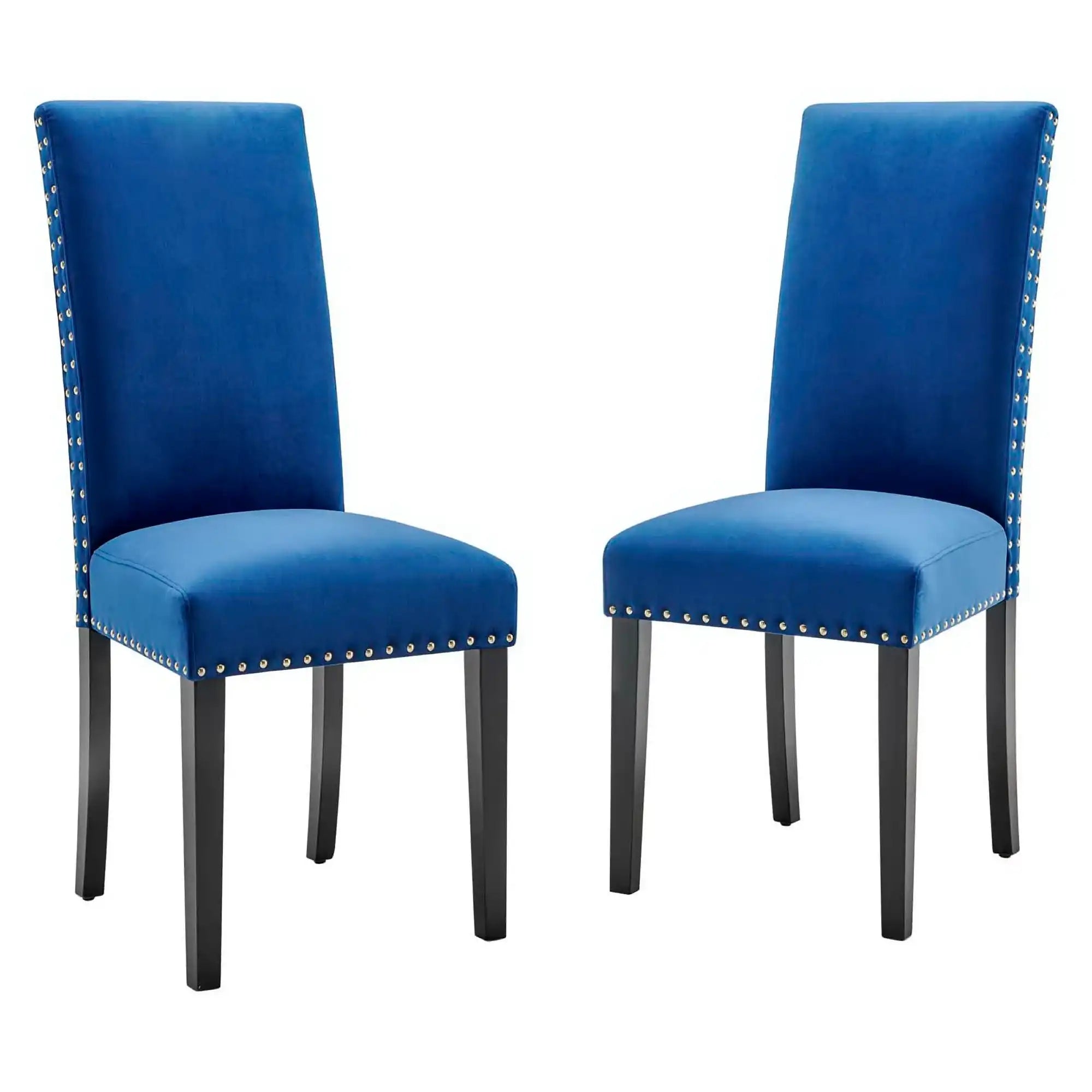 Parcel Performance Velvet Dining Side Chairs Set of 2 by Modway - Best Buy Furniture