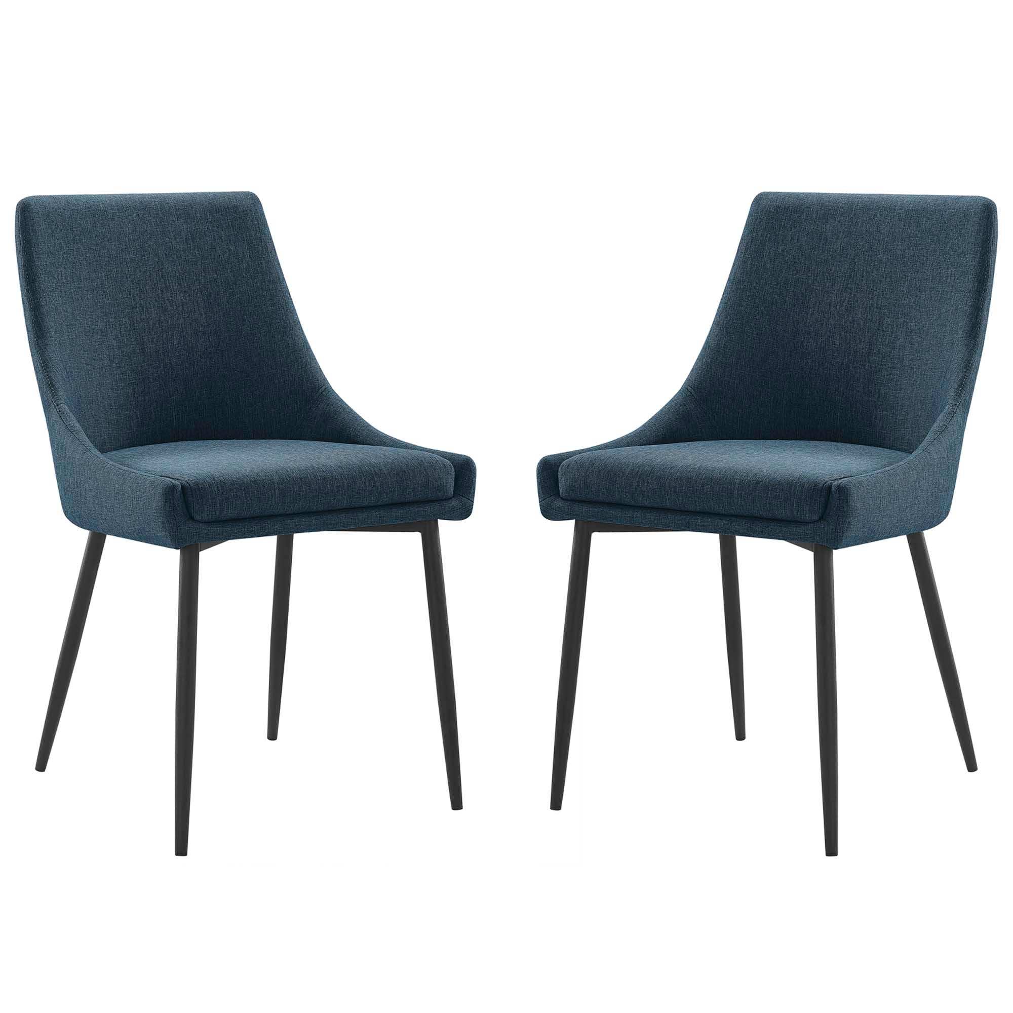 Viscount Upholstered Fabric Dining Chairs Set of 2 by Modway - Best Buy Furniture