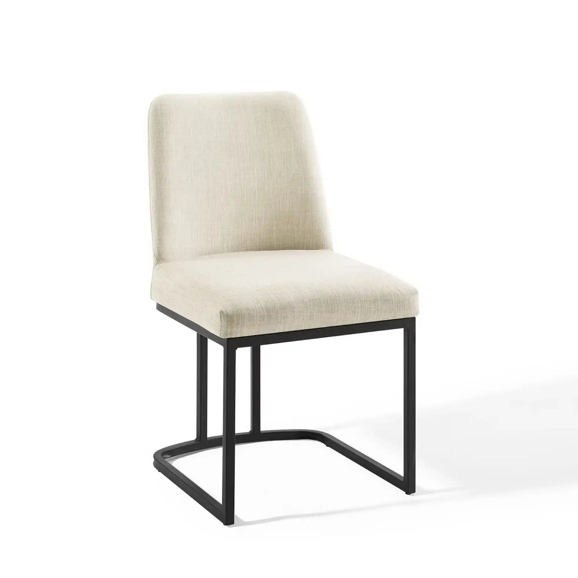 Amplify Sled Base Upholstered Fabric Dining Side Chair by Modway - Best Buy Furniture