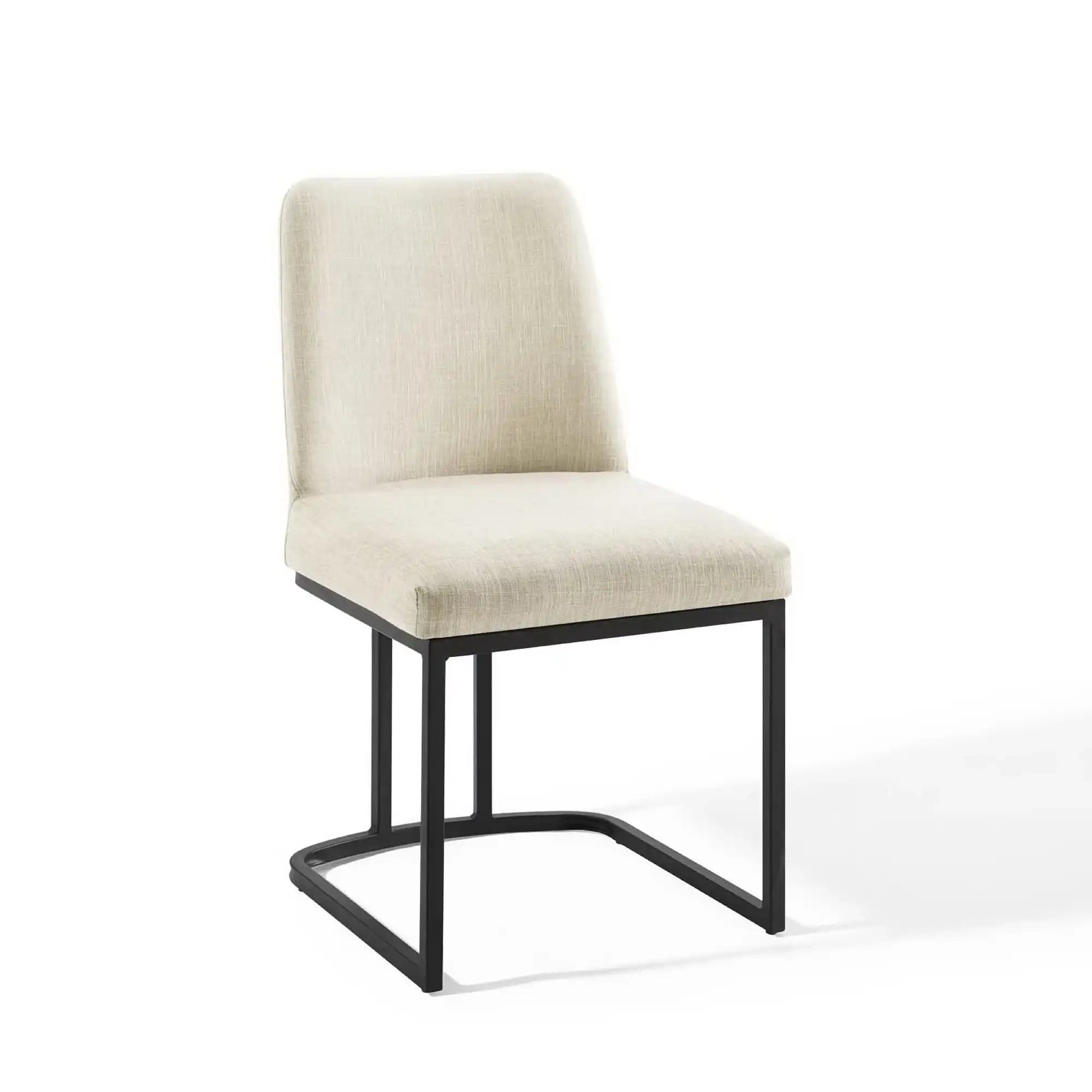 Amplify Sled Base Upholstered Fabric Dining Side Chair by Modway - Best Buy Furniture