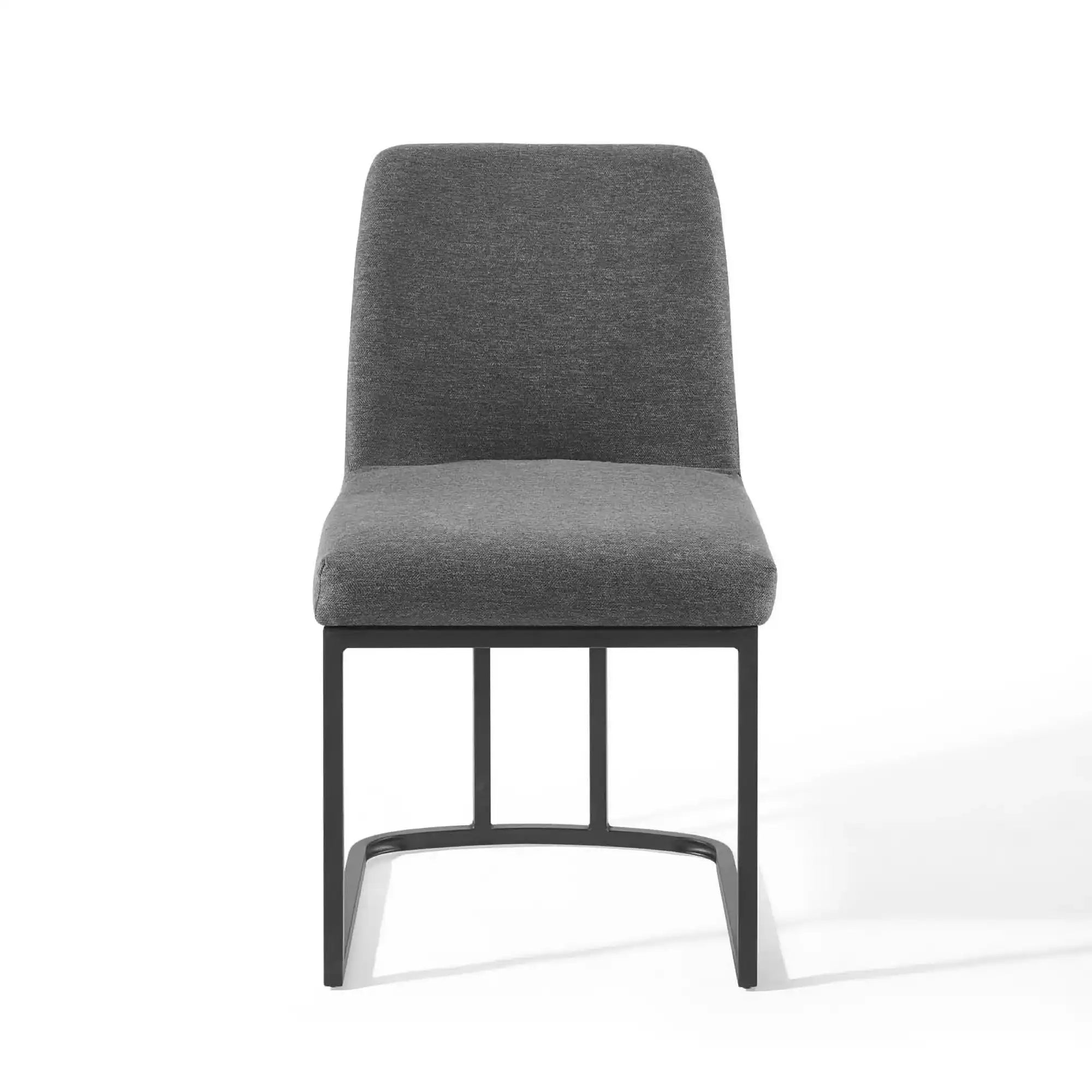 Amplify Sled Base Upholstered Fabric Dining Side Chair by Modway - Best Buy Furniture