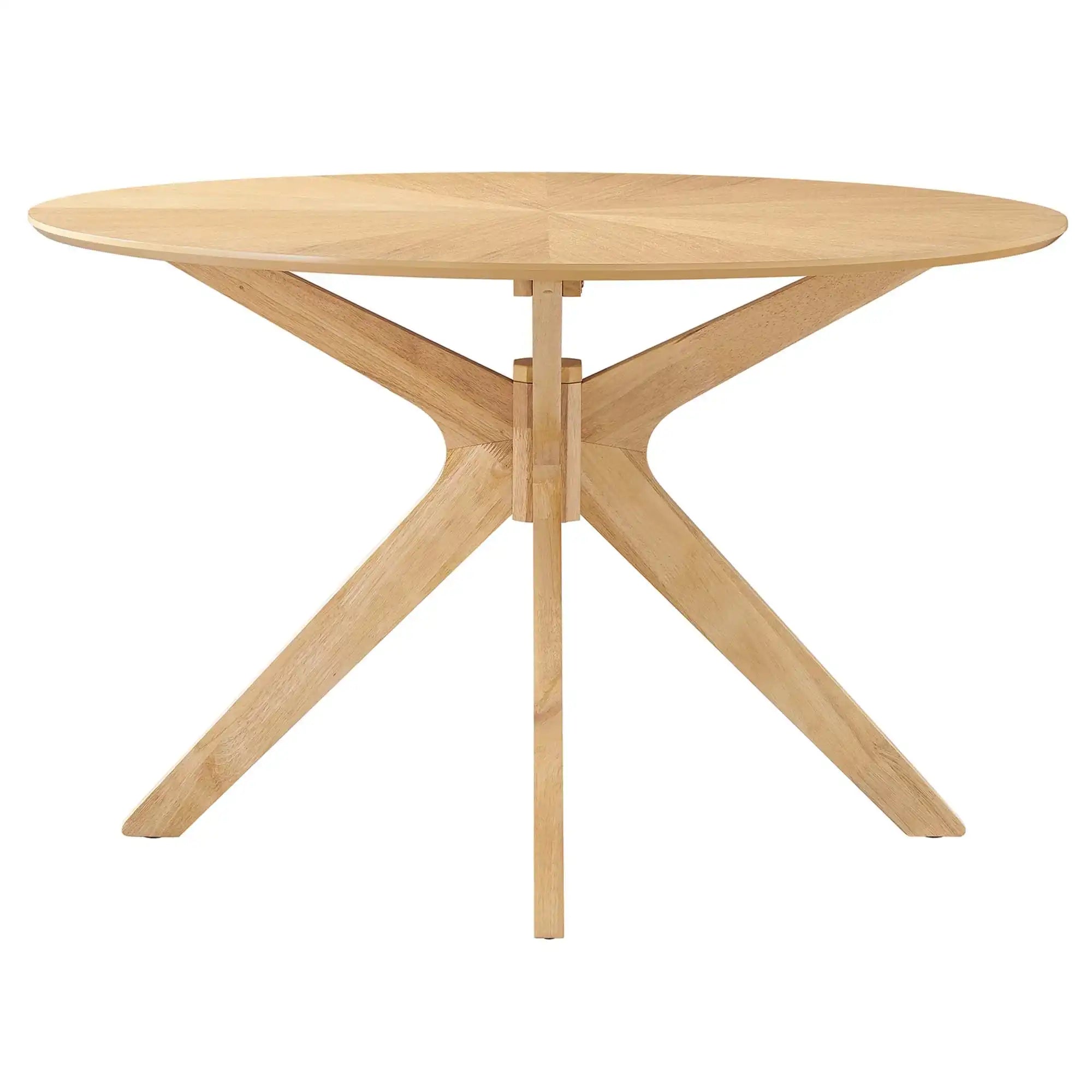 Crossroads 47" Round Wood Dining Table by Modway - Best Buy Furniture