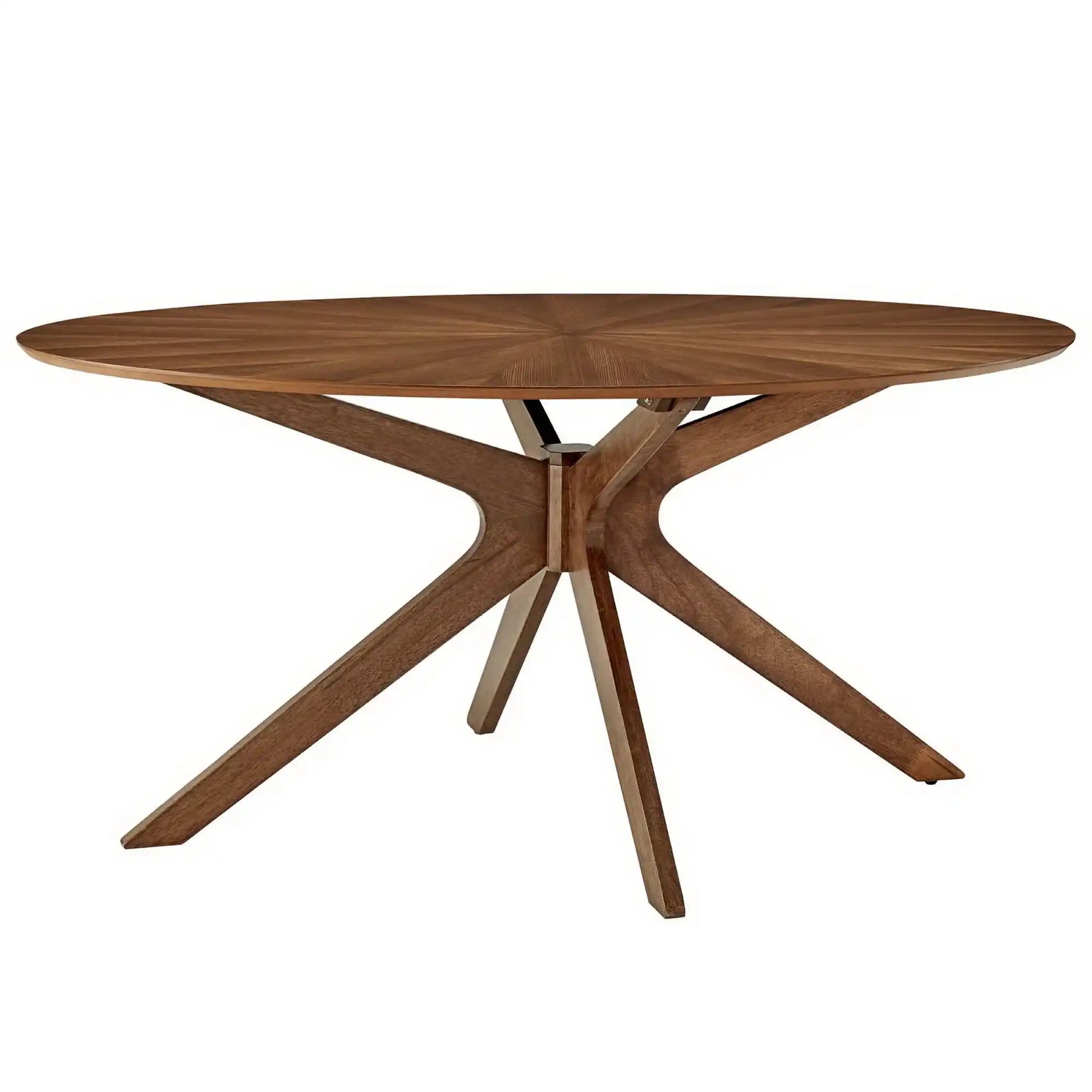 Crossroads 63" Oval Wood Dining Table by Modway - Best Buy Furniture