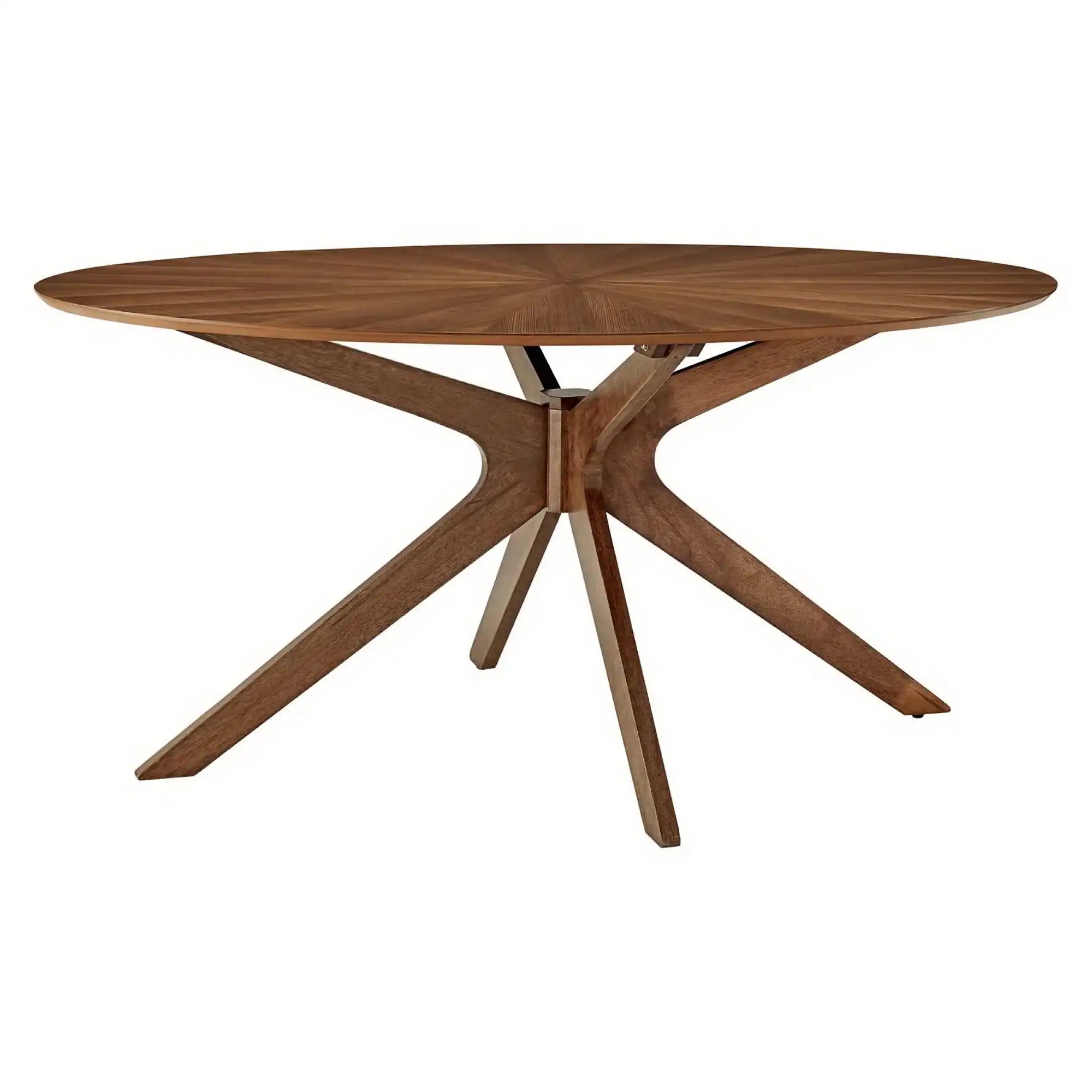 Crossroads 63" Oval Wood Dining Table by Modway - Best Buy Furniture