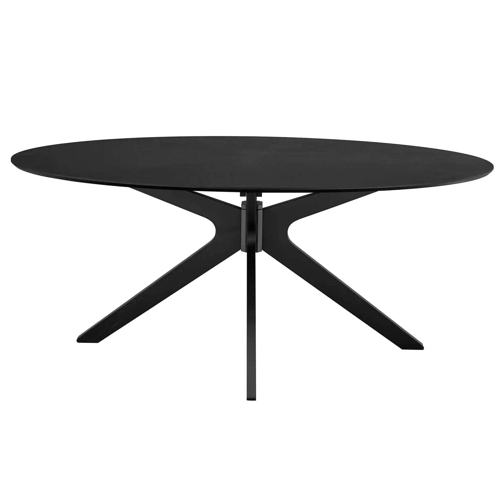 Crossroads 71" Oval Wood Dining Table by Modway - Best Buy Furniture
