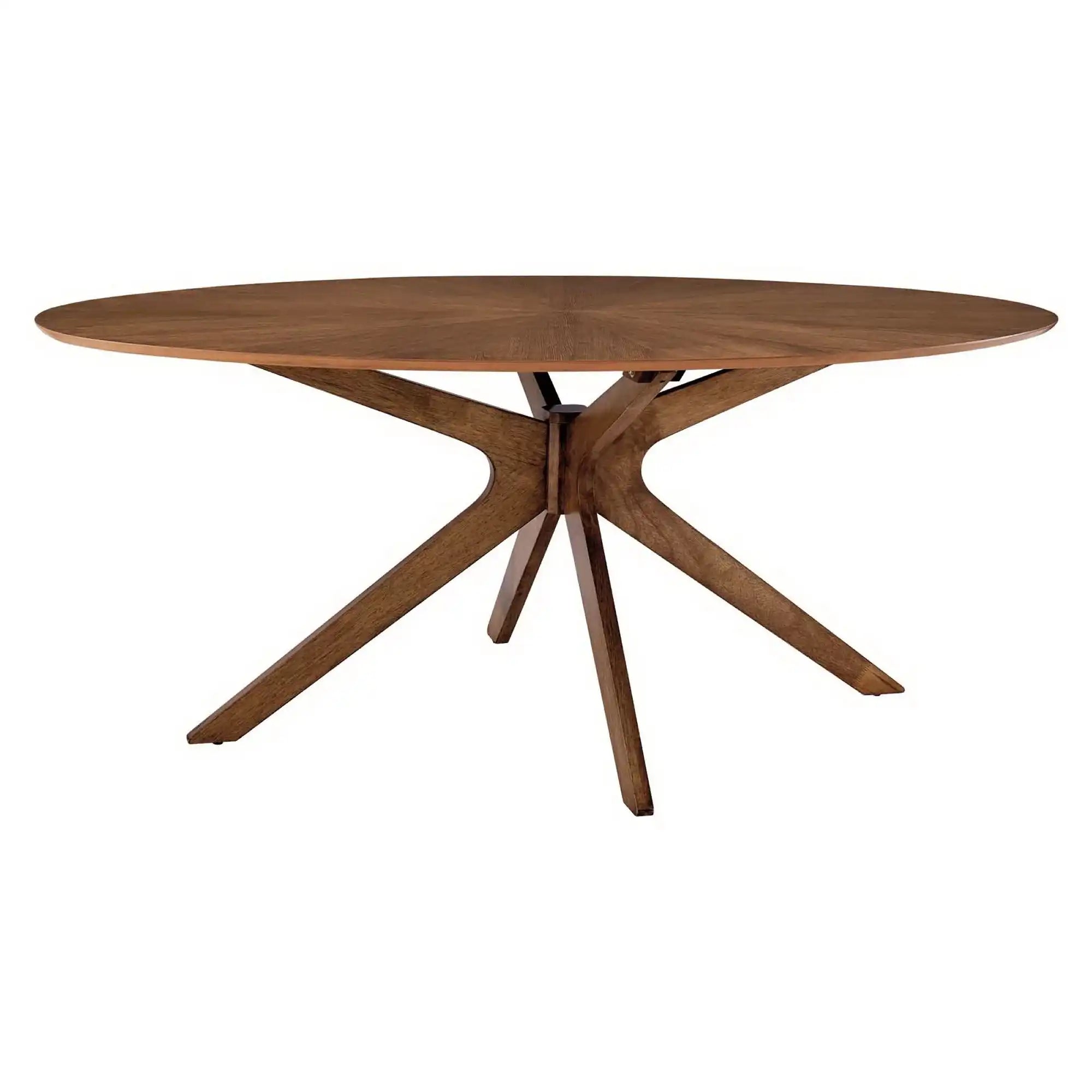 Crossroads 71" Oval Wood Dining Table by Modway - Best Buy Furniture