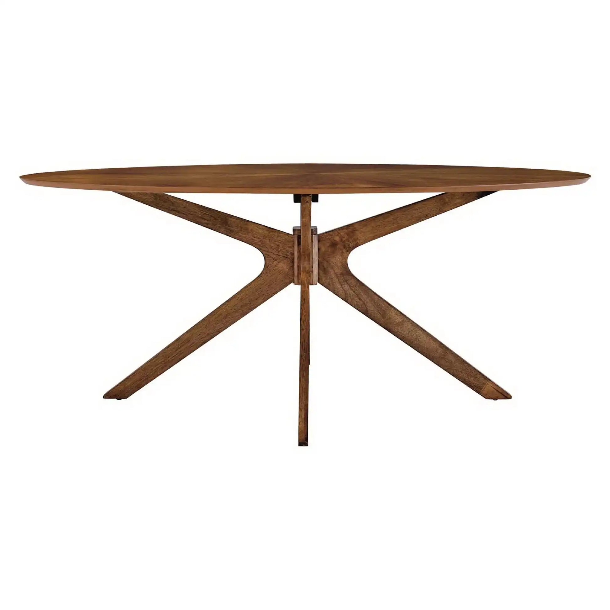 Crossroads 71" Oval Wood Dining Table by Modway - Best Buy Furniture