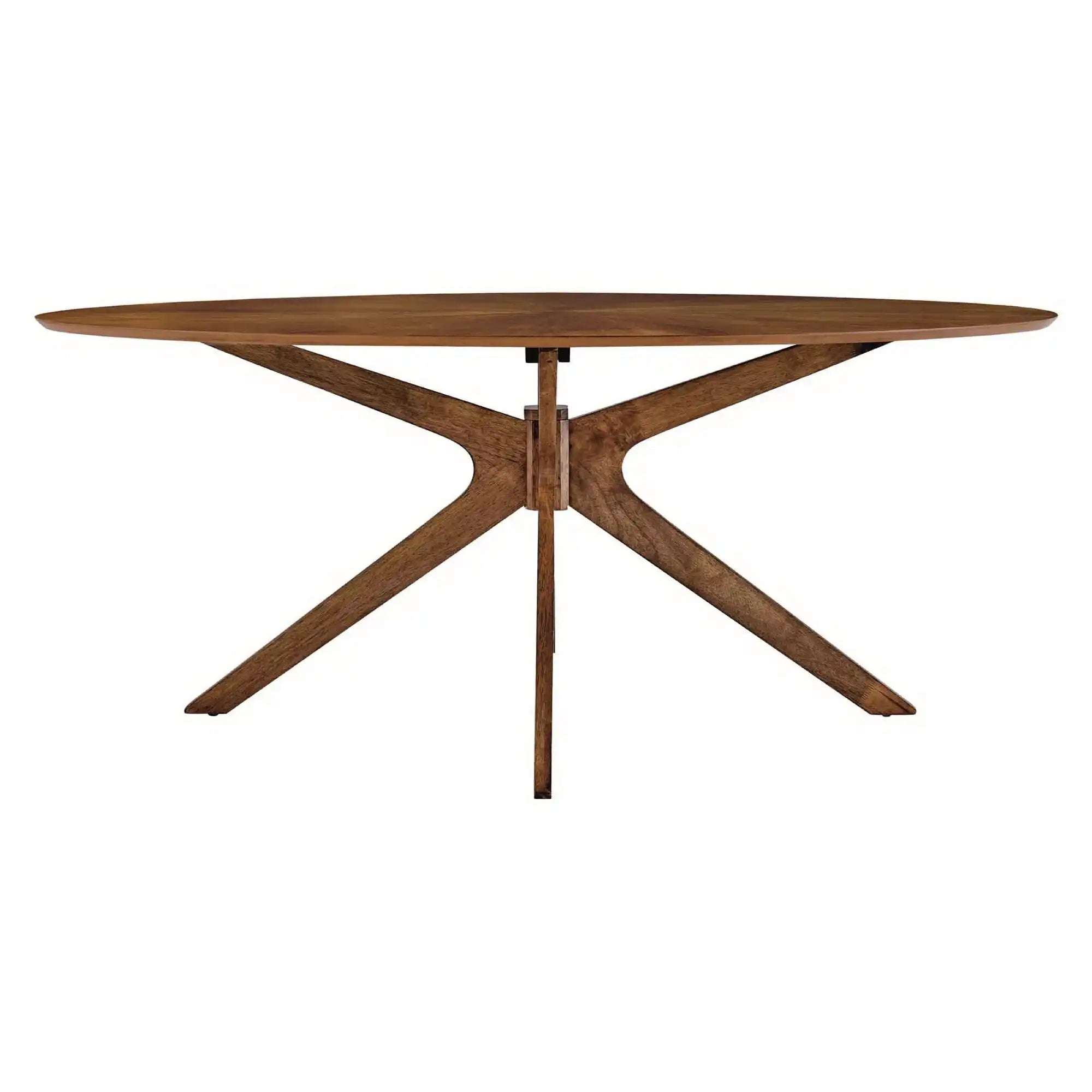 Crossroads 71" Oval Wood Dining Table by Modway - Best Buy Furniture