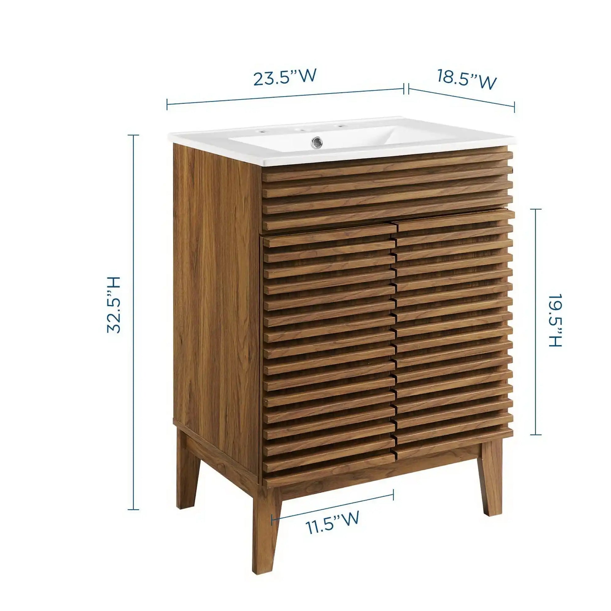 Render 24" Bathroom Vanity by Modway - Best Buy Furniture