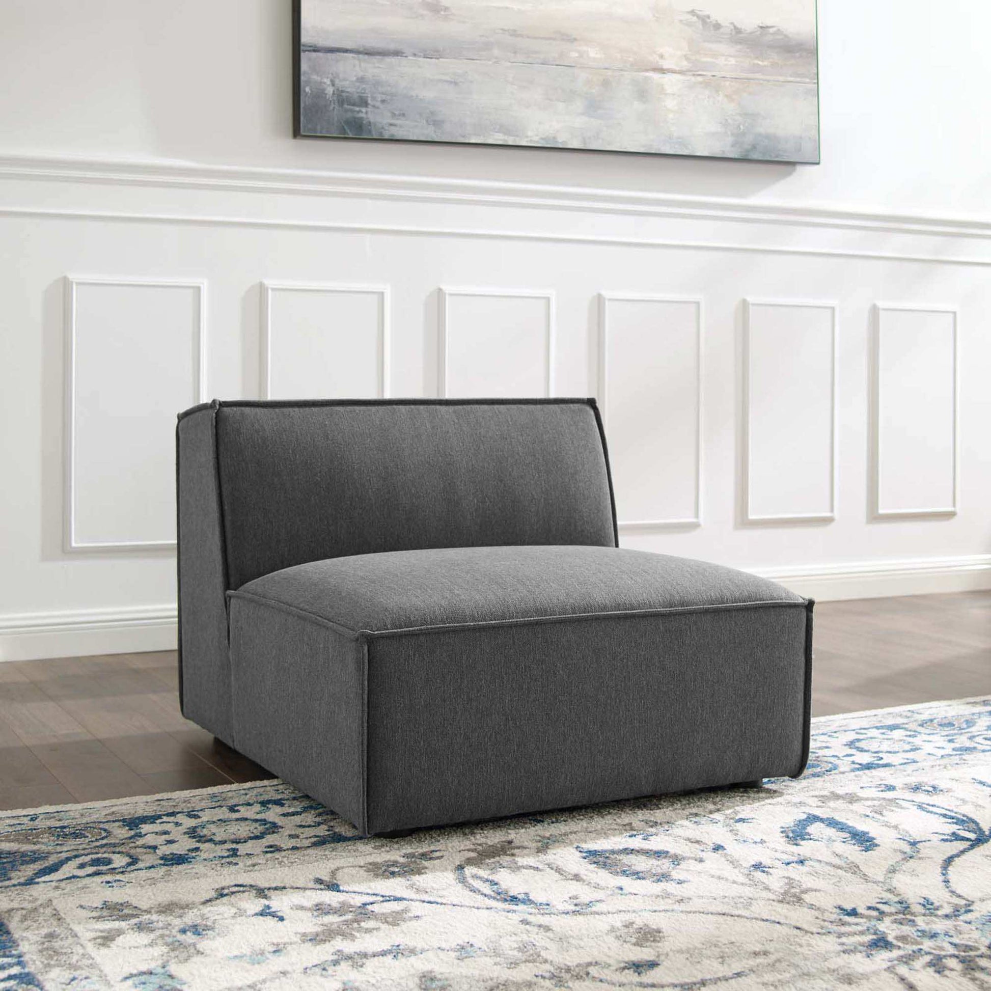 Restore Sectional Sofa Armless Chair by Modway - Best Buy Furniture