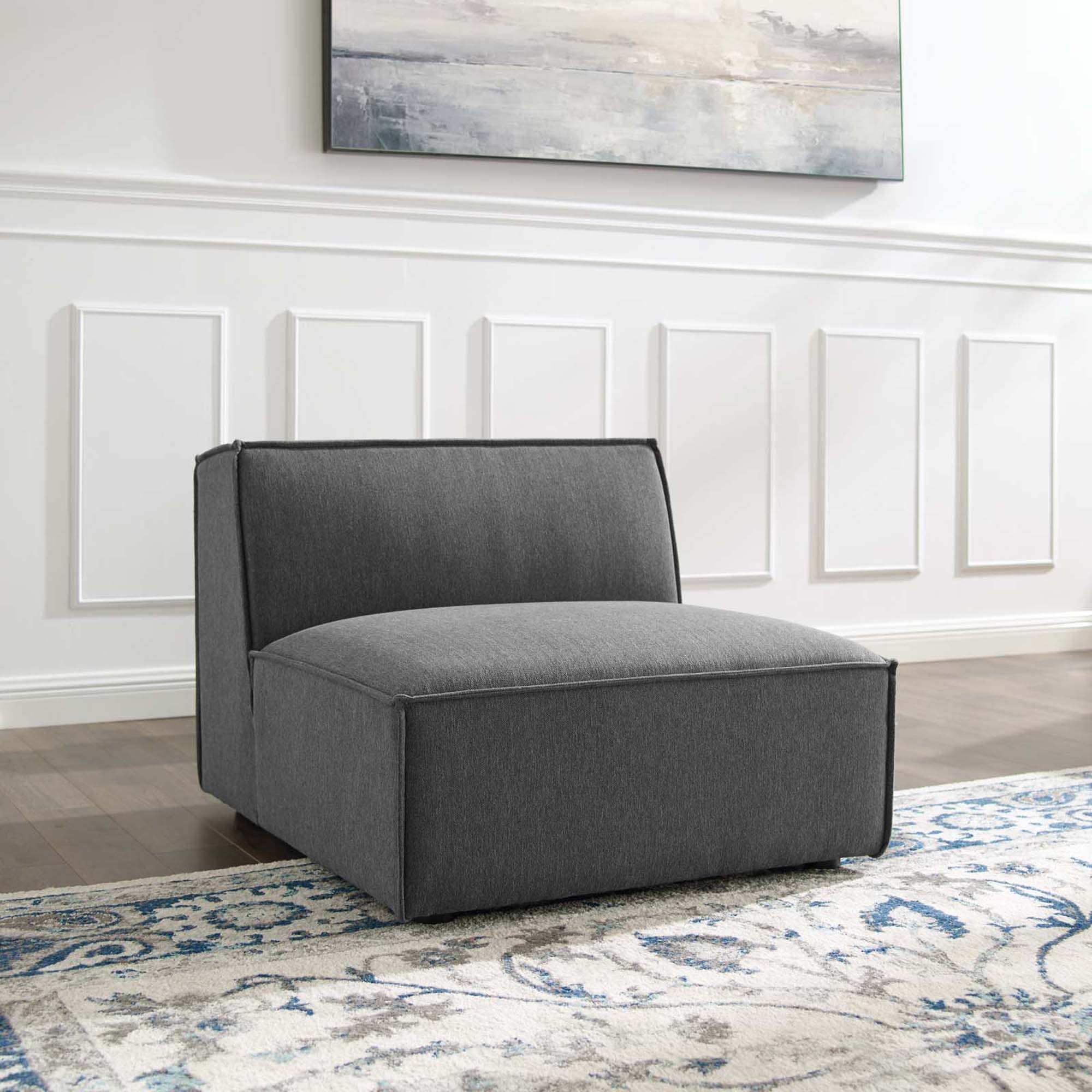 Restore Sectional Sofa Armless Chair by Modway - Best Buy Furniture