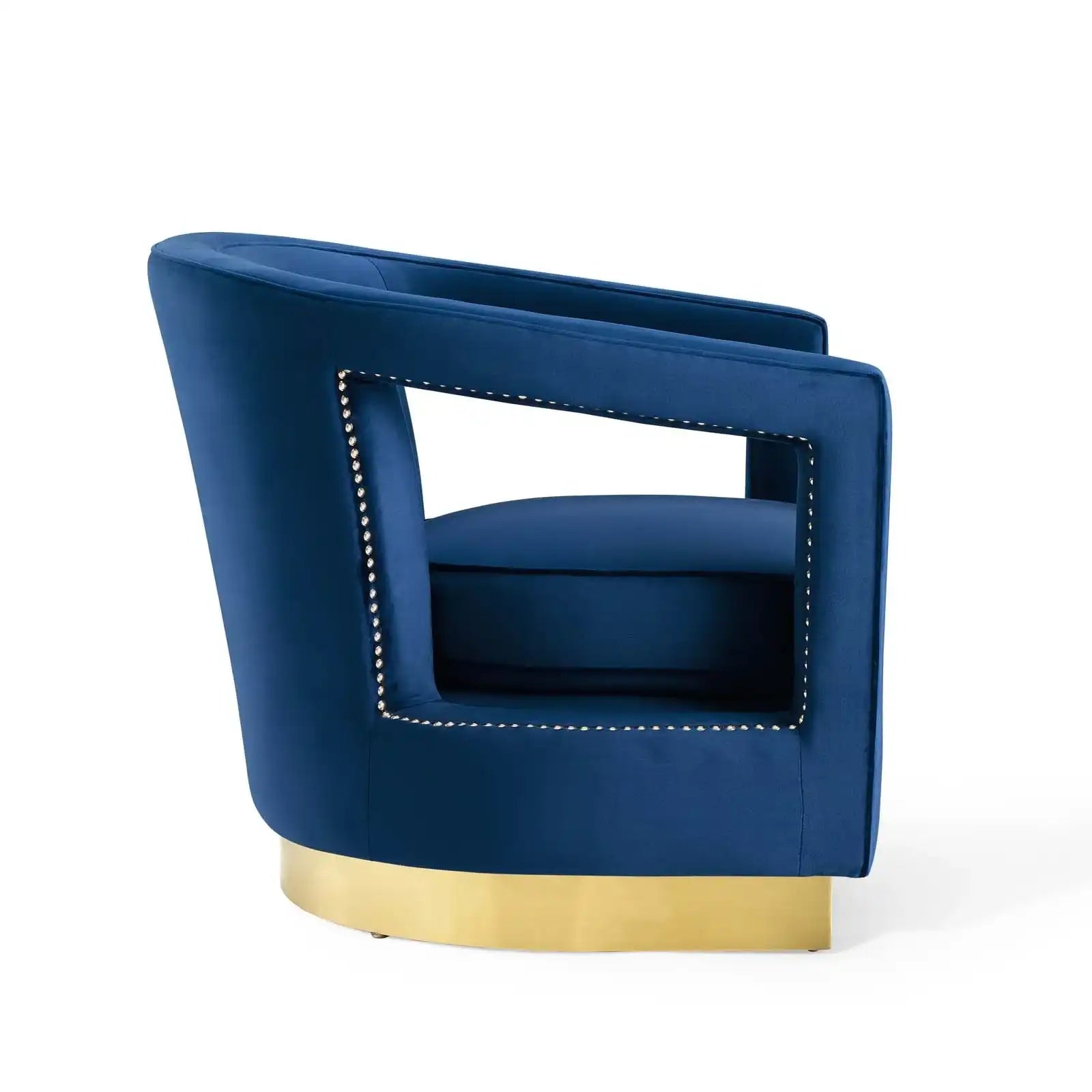 Frolick Performance Velvet Armchair - Best Buy Furniture
