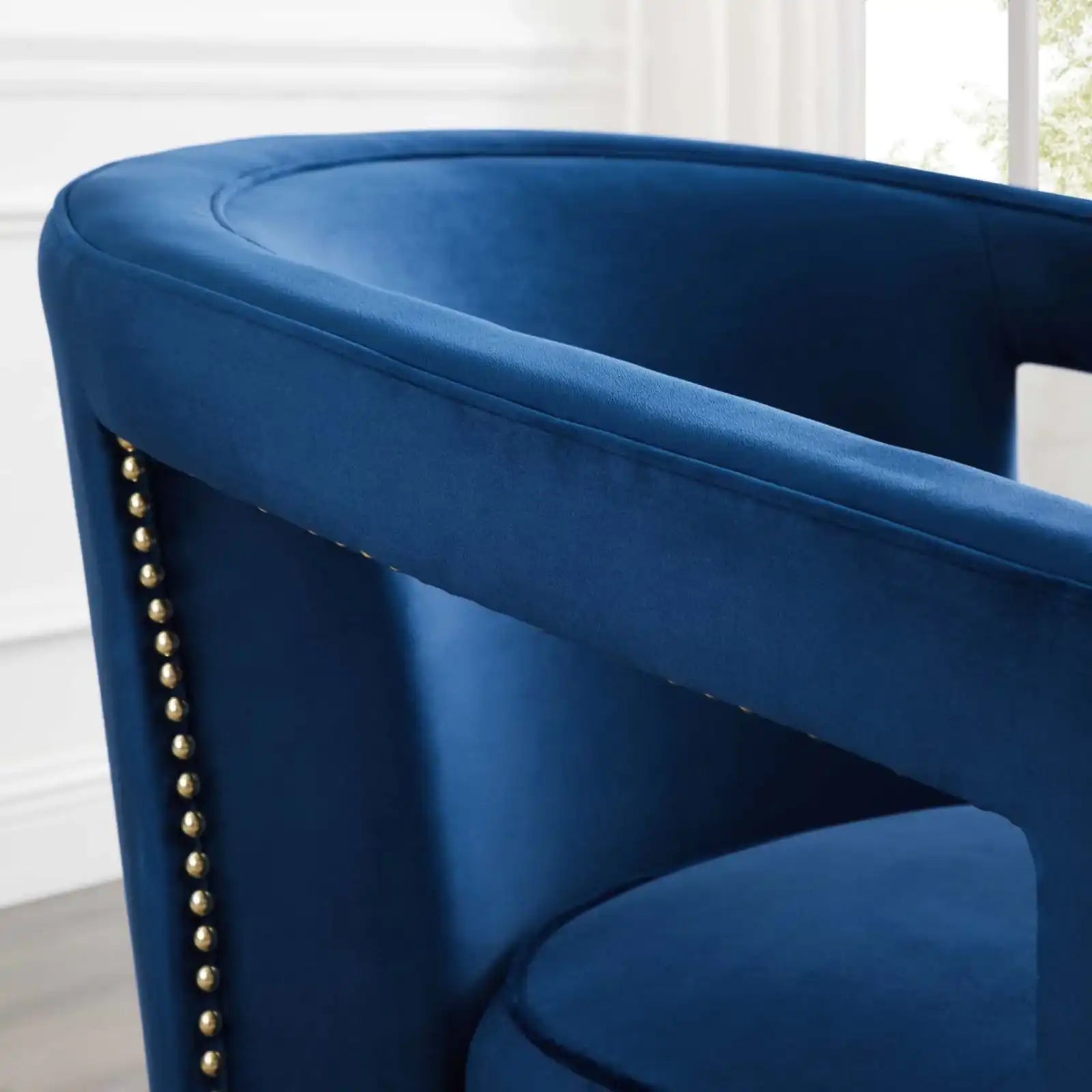 Frolick Performance Velvet Armchair - Best Buy Furniture