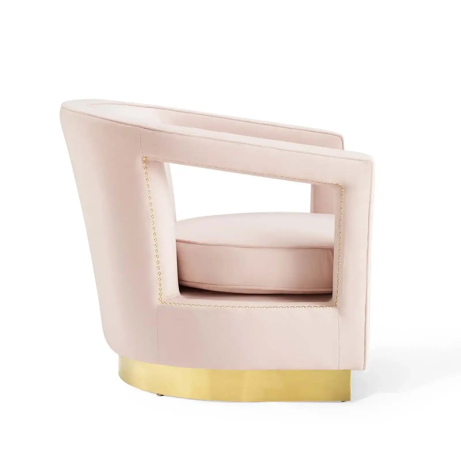 Frolick Performance Velvet Armchair - Best Buy Furniture