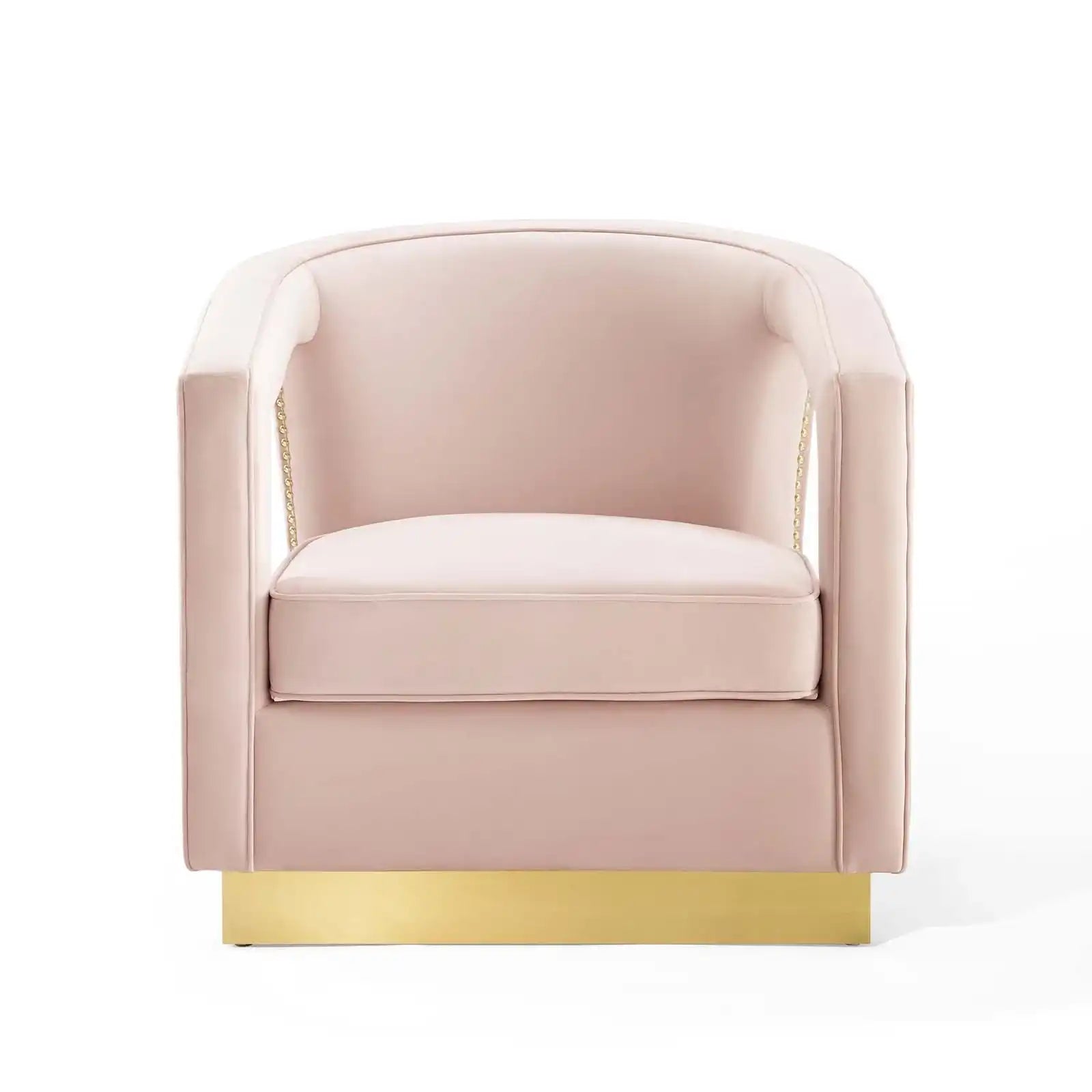 Frolick Performance Velvet Armchair - Best Buy Furniture