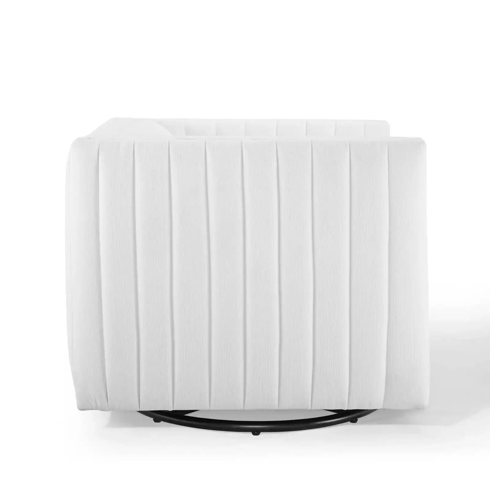 Conjure Tufted Swivel Upholstered Armchair - Best Buy Furniture