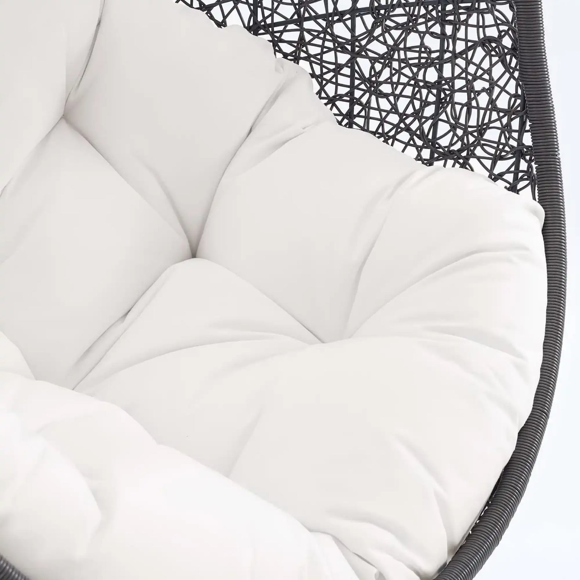 Hide Outdoor Patio Sunbrella� Swing Chair With Stand by Modway - Best Buy Furniture