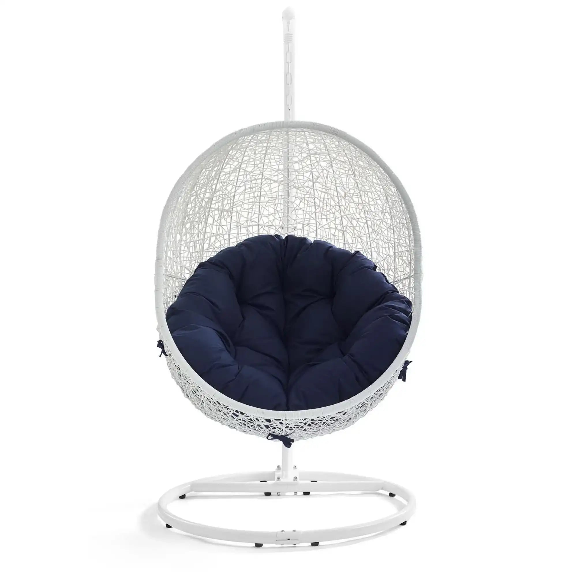 Hide Outdoor Patio Sunbrella� Swing Chair With Stand by Modway - Best Buy Furniture