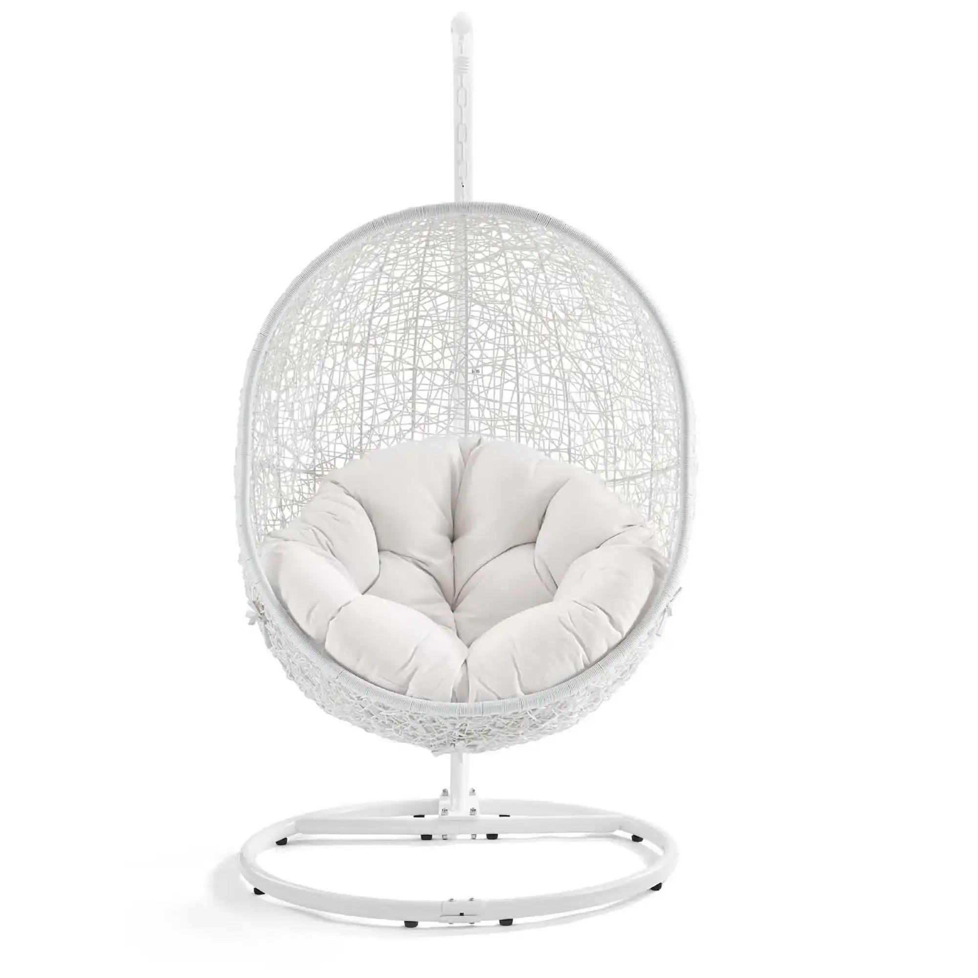 Hide Outdoor Patio Sunbrella� Swing Chair With Stand by Modway - Best Buy Furniture