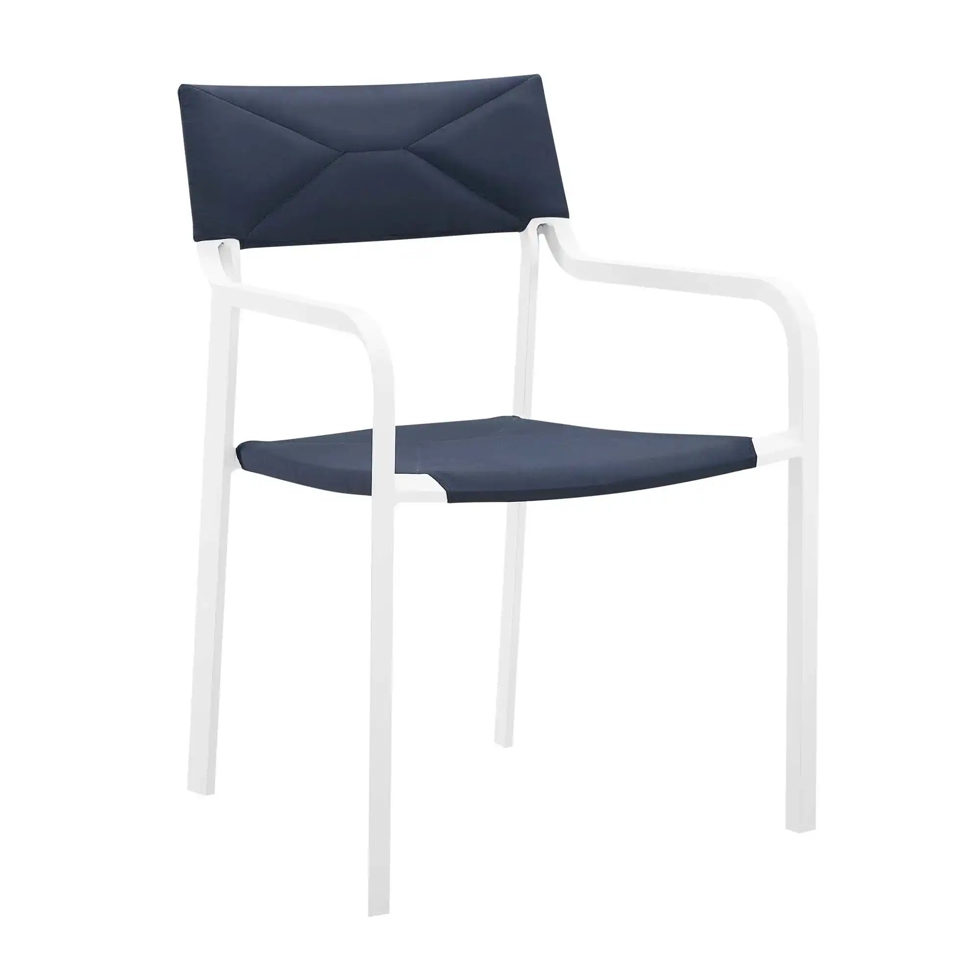Raleigh Outdoor Patio Aluminum Armchair Set of 2 by Modway - Best Buy Furniture